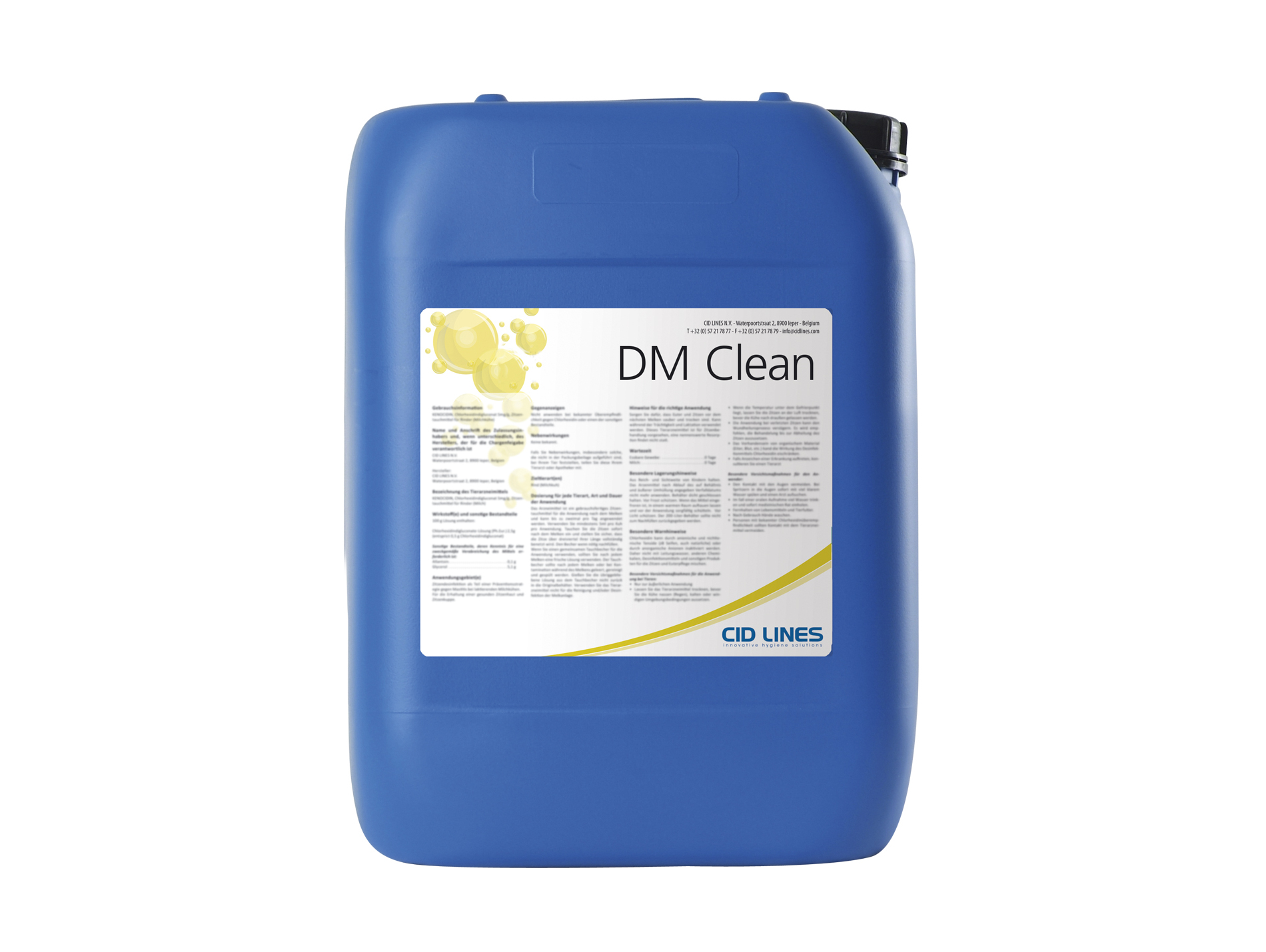 Détergent alcalin CID LINES DM Clean R 240kg traite