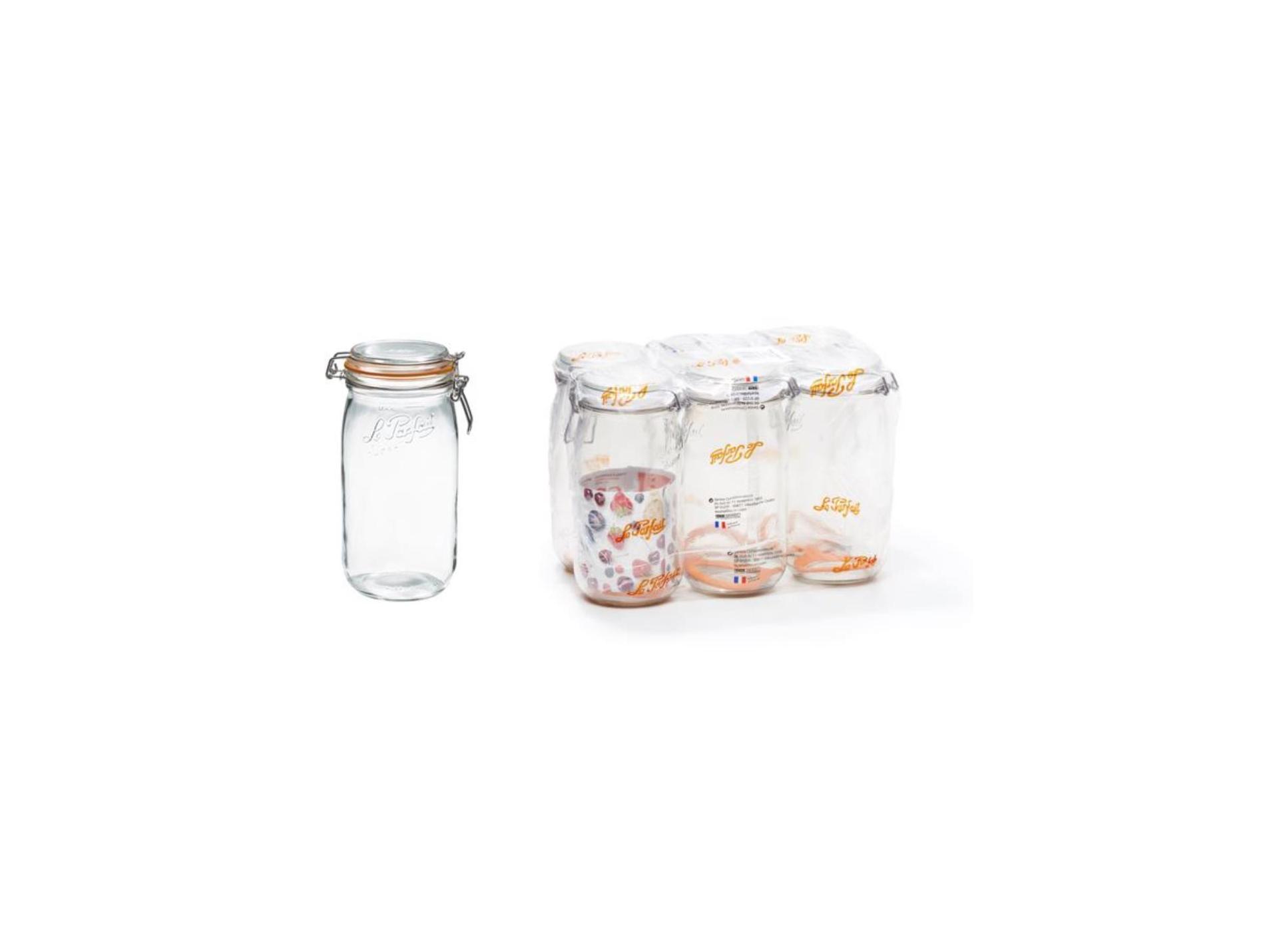 Bocaux LE PARFAIT Super Ø85mm 1,5L x6