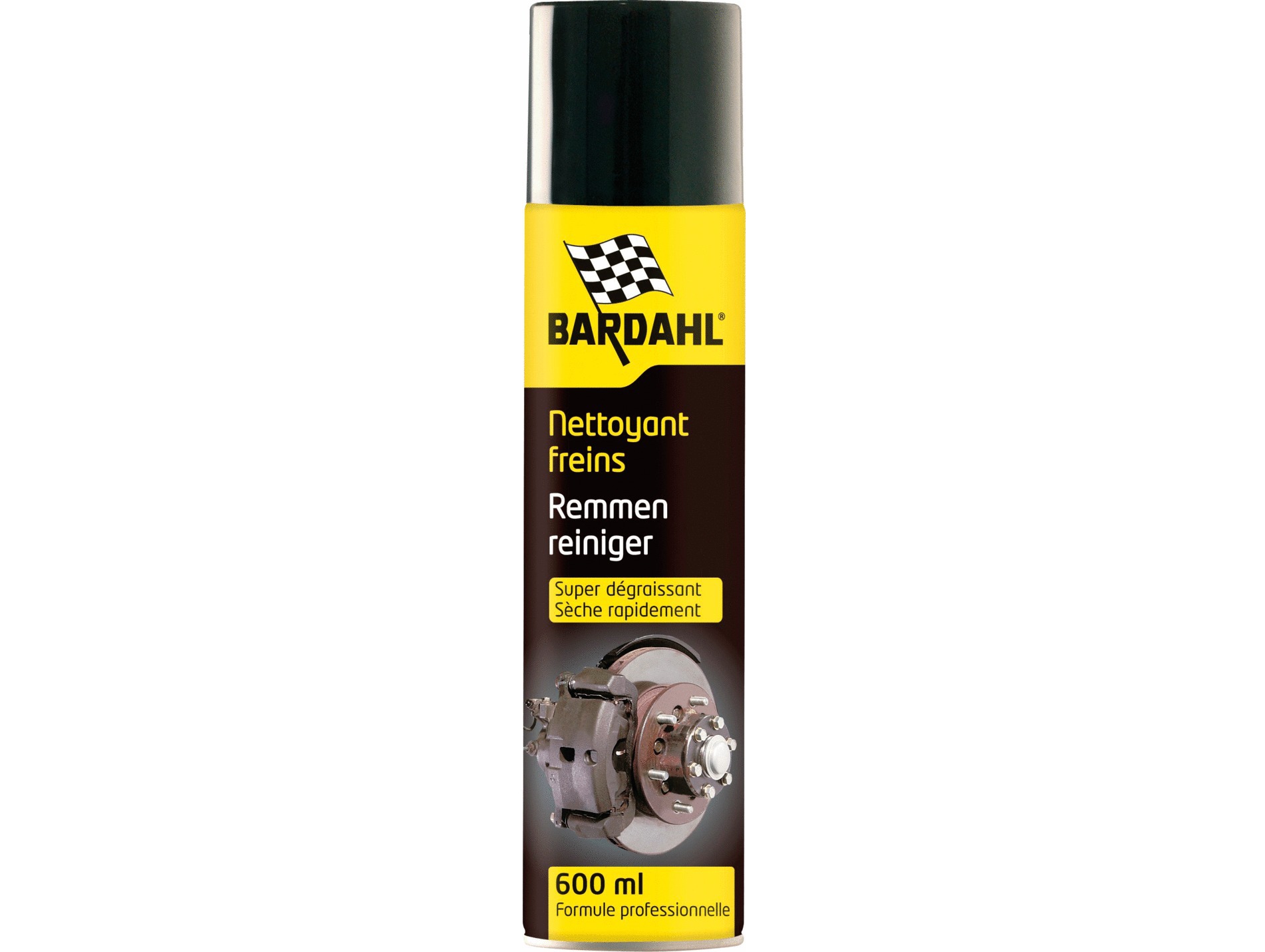 Nettoyant freins BARDAHL super dégraissant 600ml