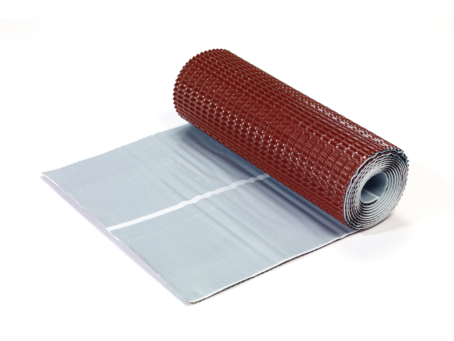 Bande de solin 2,5x0,30m rouge brique