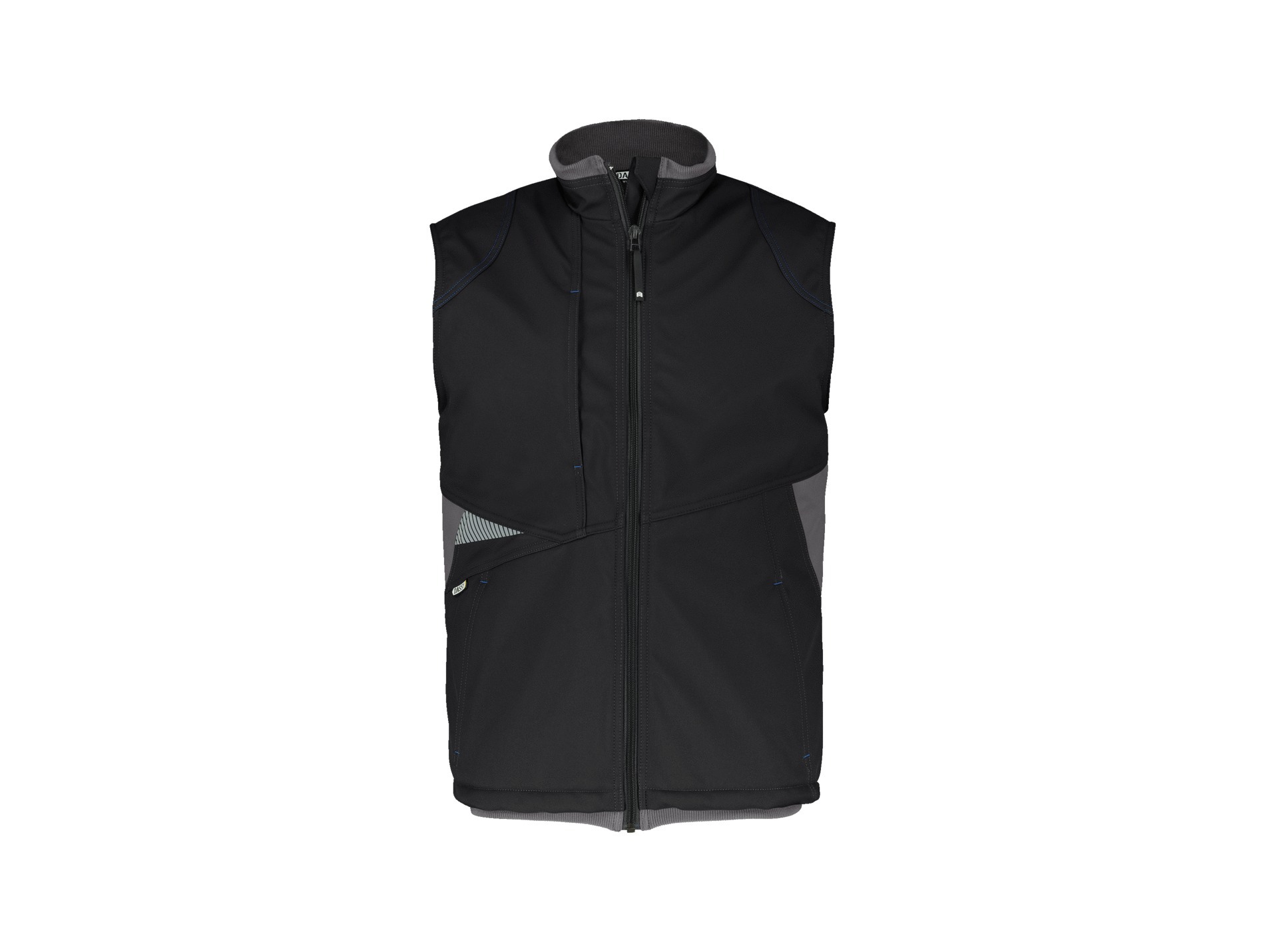 gilet ss mche fusion noir/gris 3xl