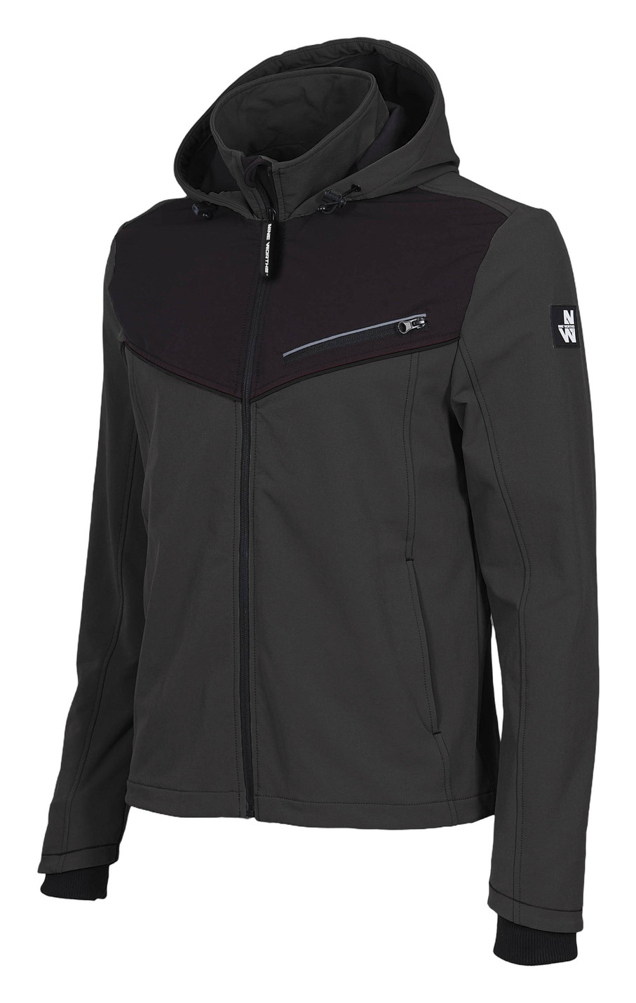 Blouson de travail NINE WORTHS Chazam anthracite