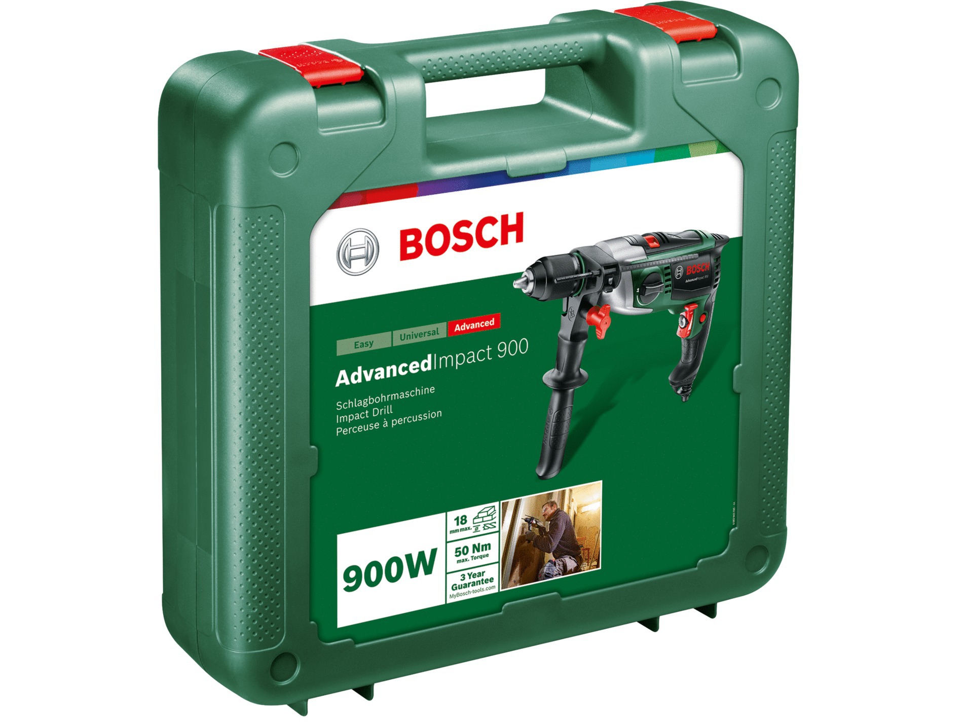 Perceuse à percussion 900W BOSCH AdvancedImpact
