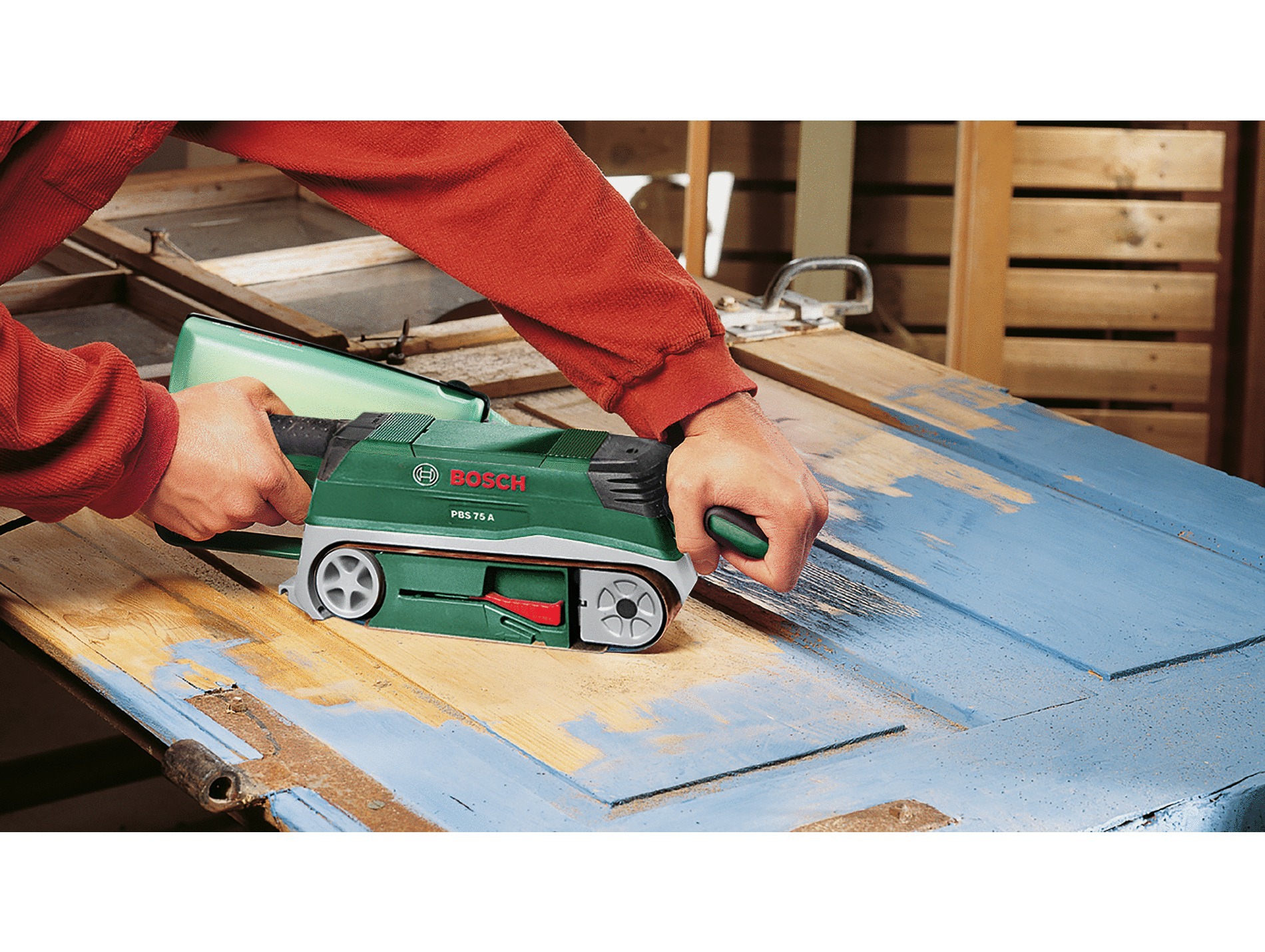 Ponceuse à bande 710W BOSCH PBS 75A