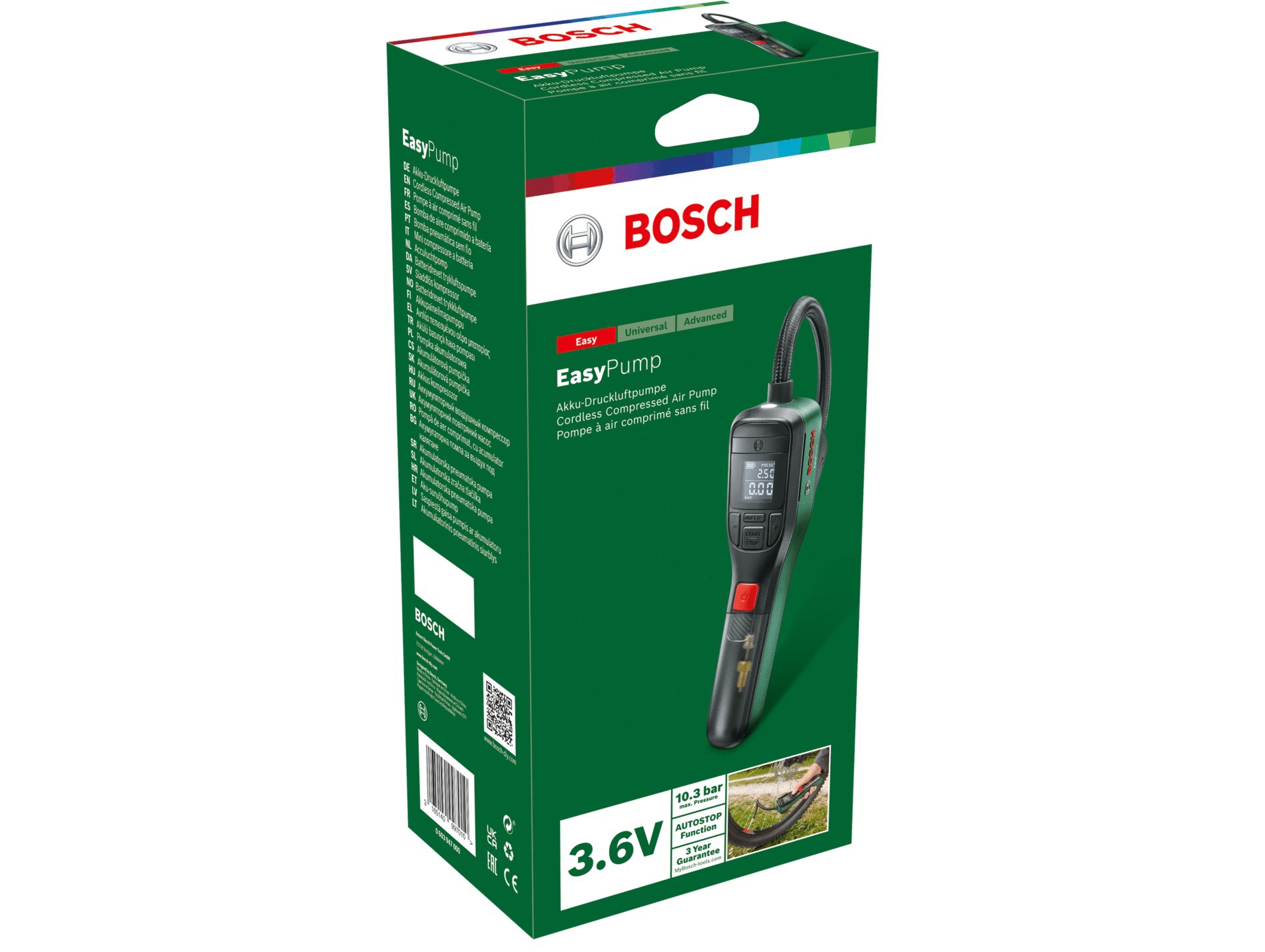 Pompe à air rechargeable EasyPump BOSCH