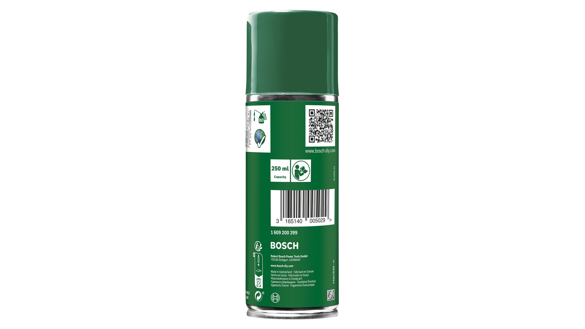 Spray d'entretien pour les lames d'outils de jardin 250ml BOSCH