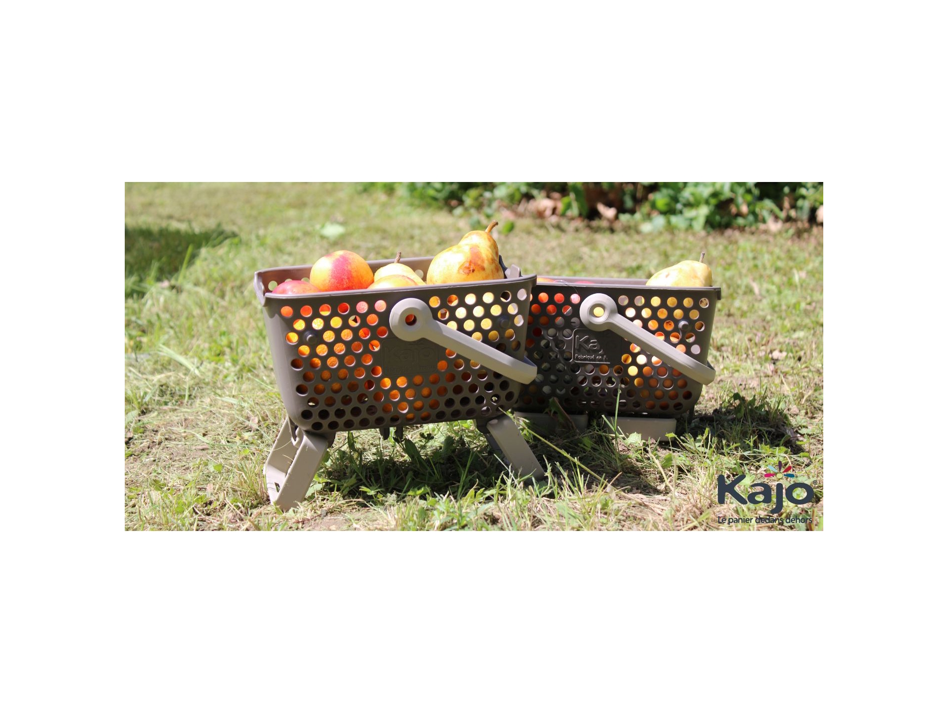 Panier KAJO taupe beige 4l