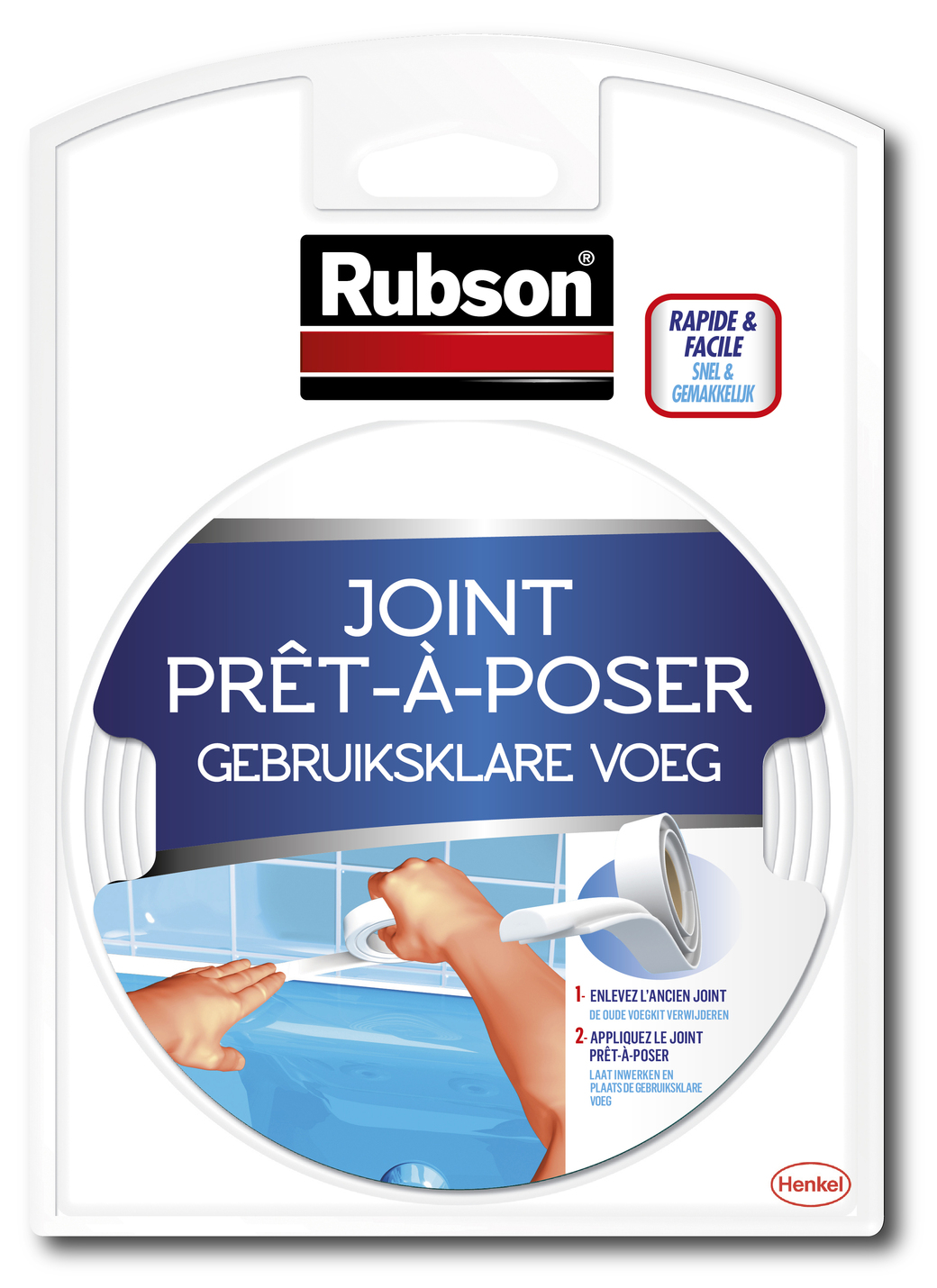 Joint prêt à poser HENKEL Rubson 12mmx3,50m