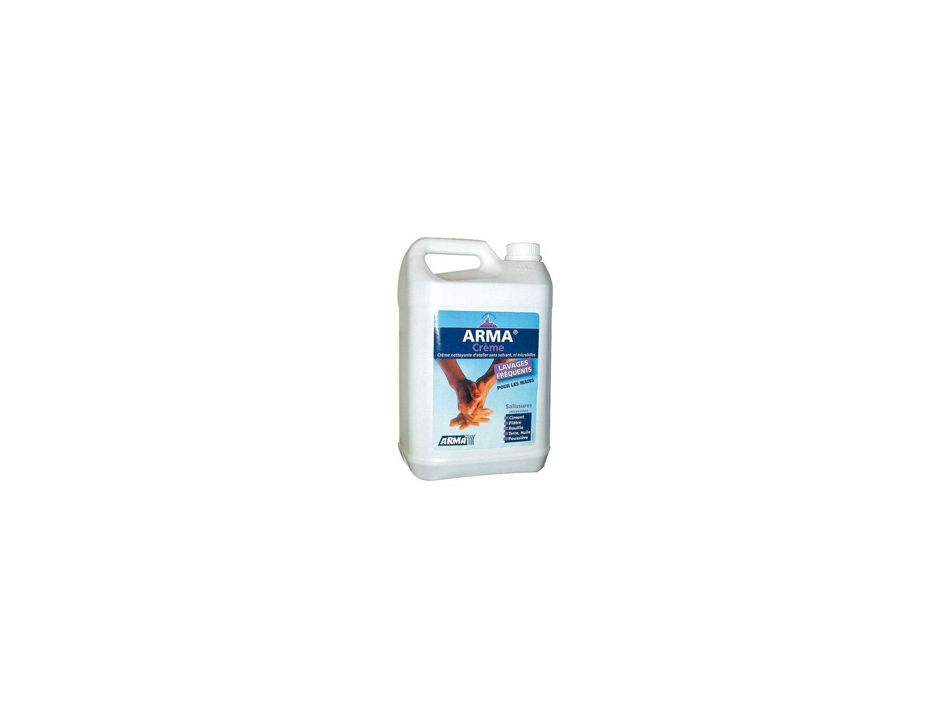 Crème nettoyante d'atelier ARMA pour les mains parfum floral 5L
