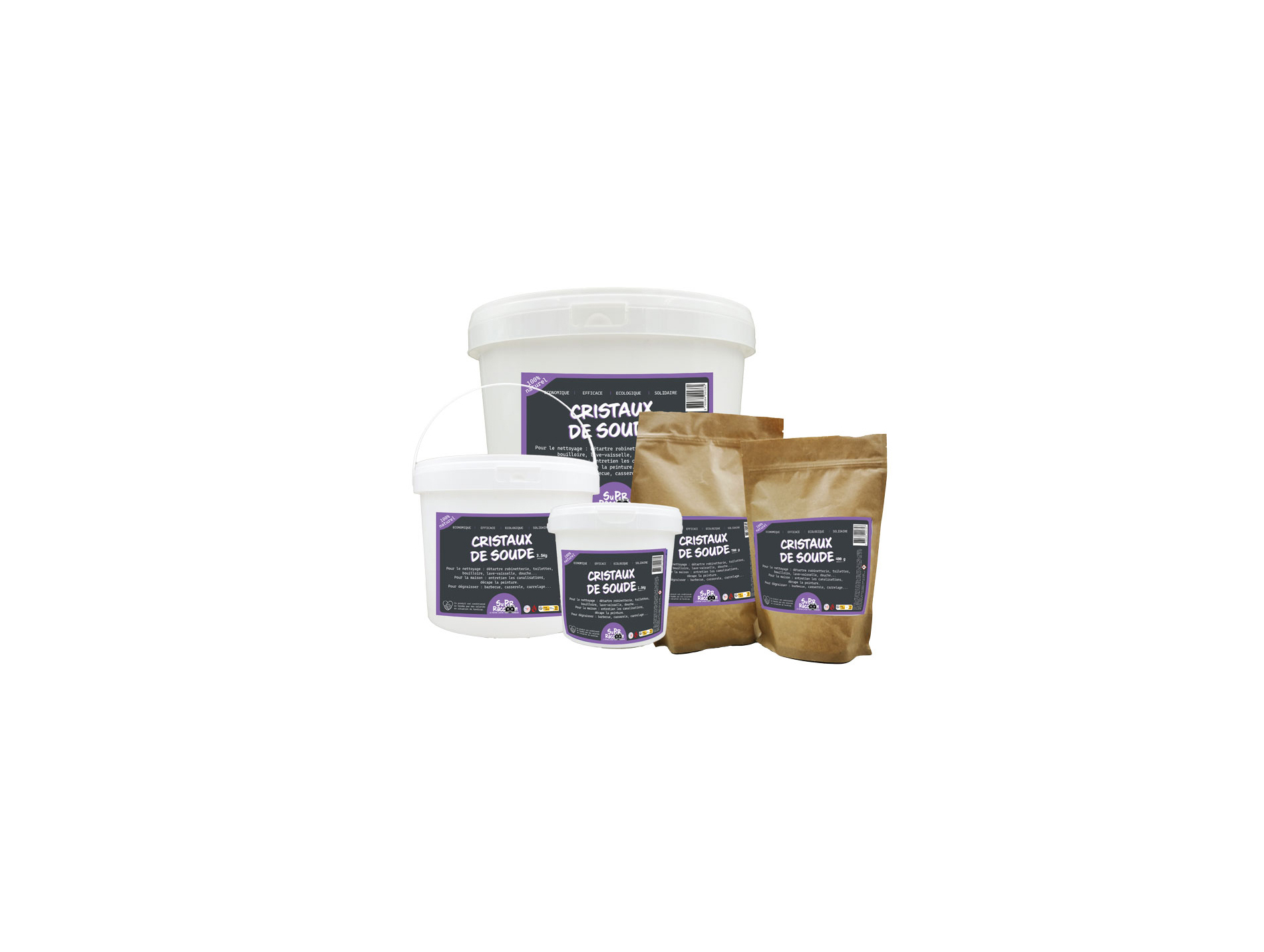 Cristaux de soude SURAC 1.5kg