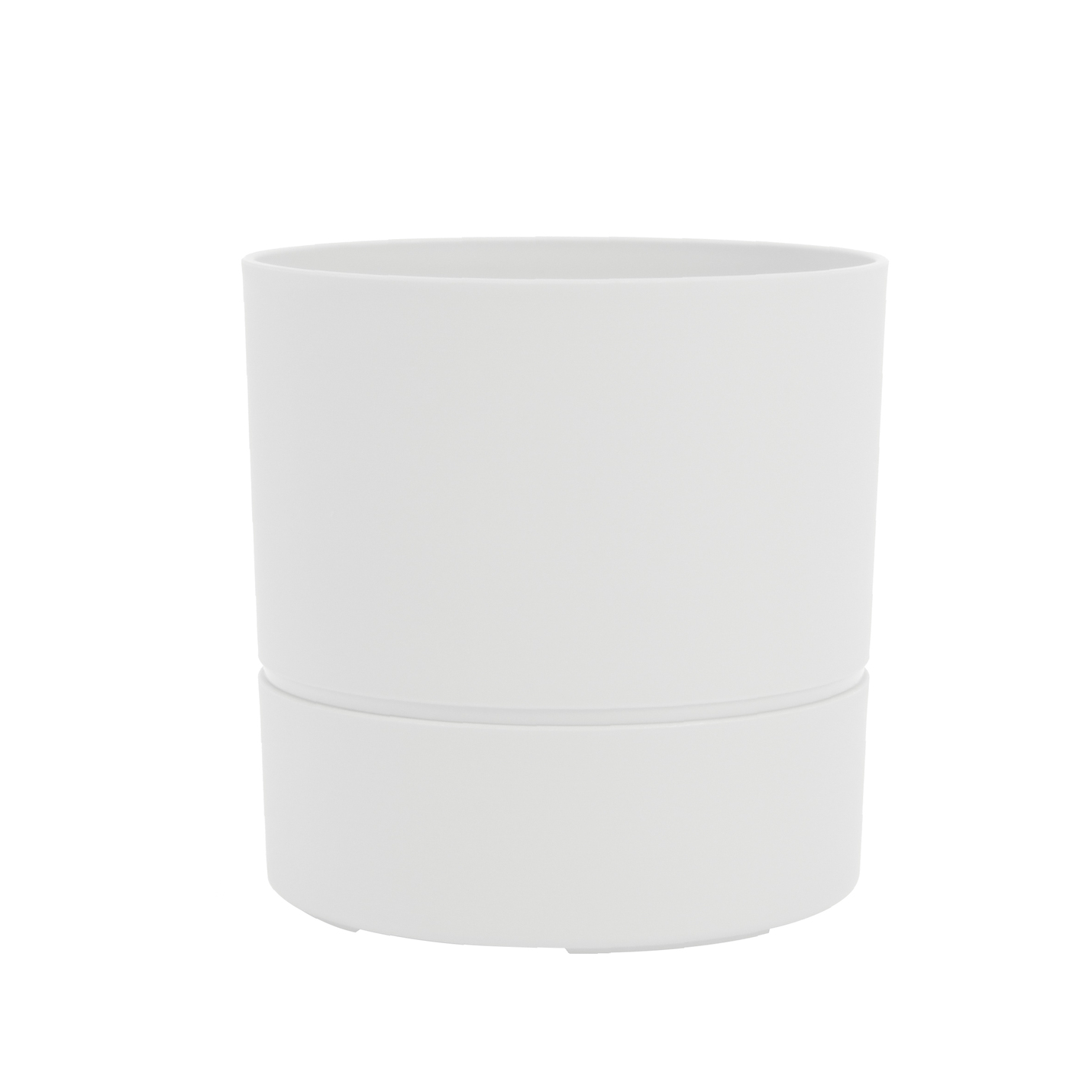 Pot rond EDA Aquaduo blanc ivoire Ø30cm 11,6l