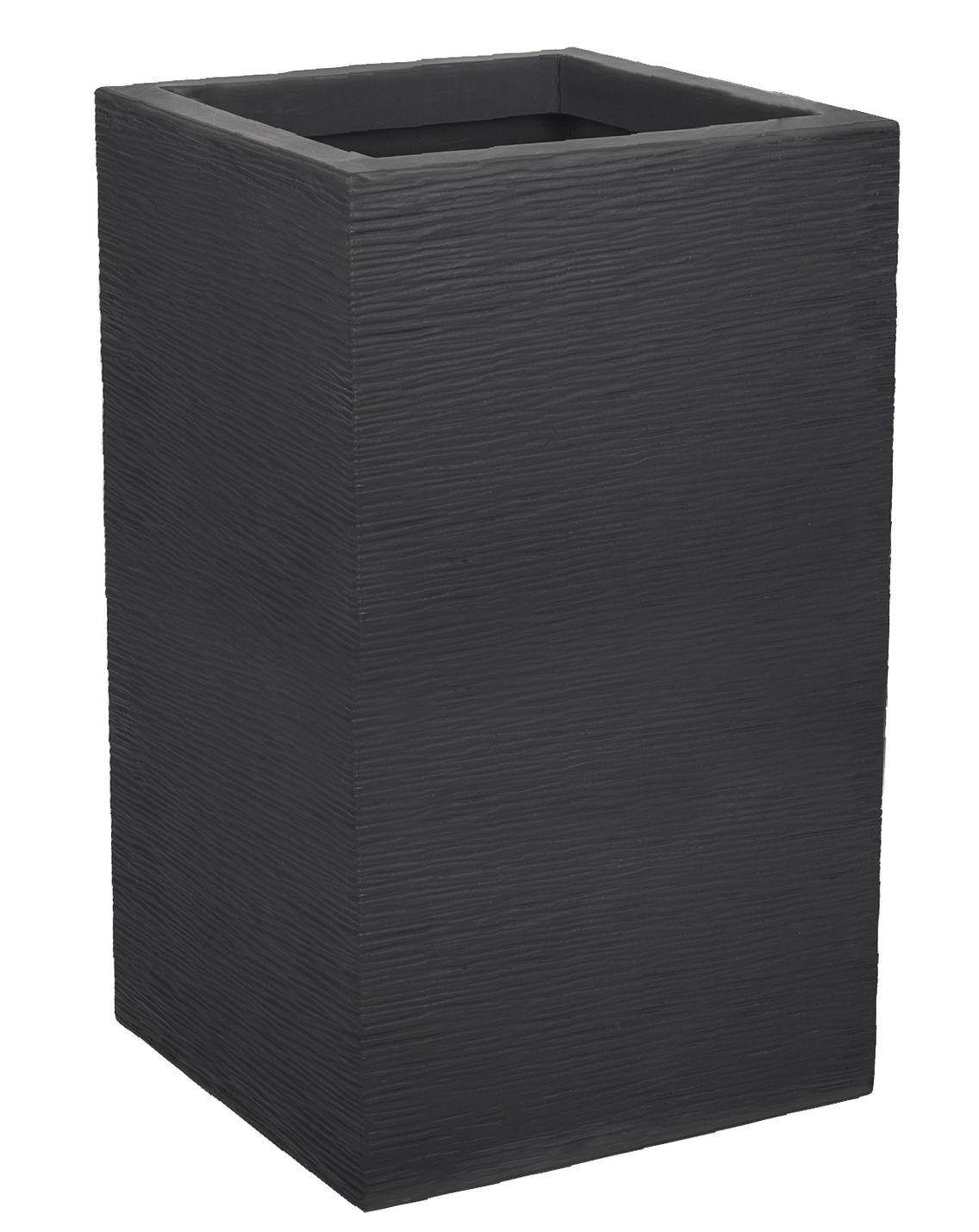 Pot carré haut EDA Graphit Up anthracite 36l