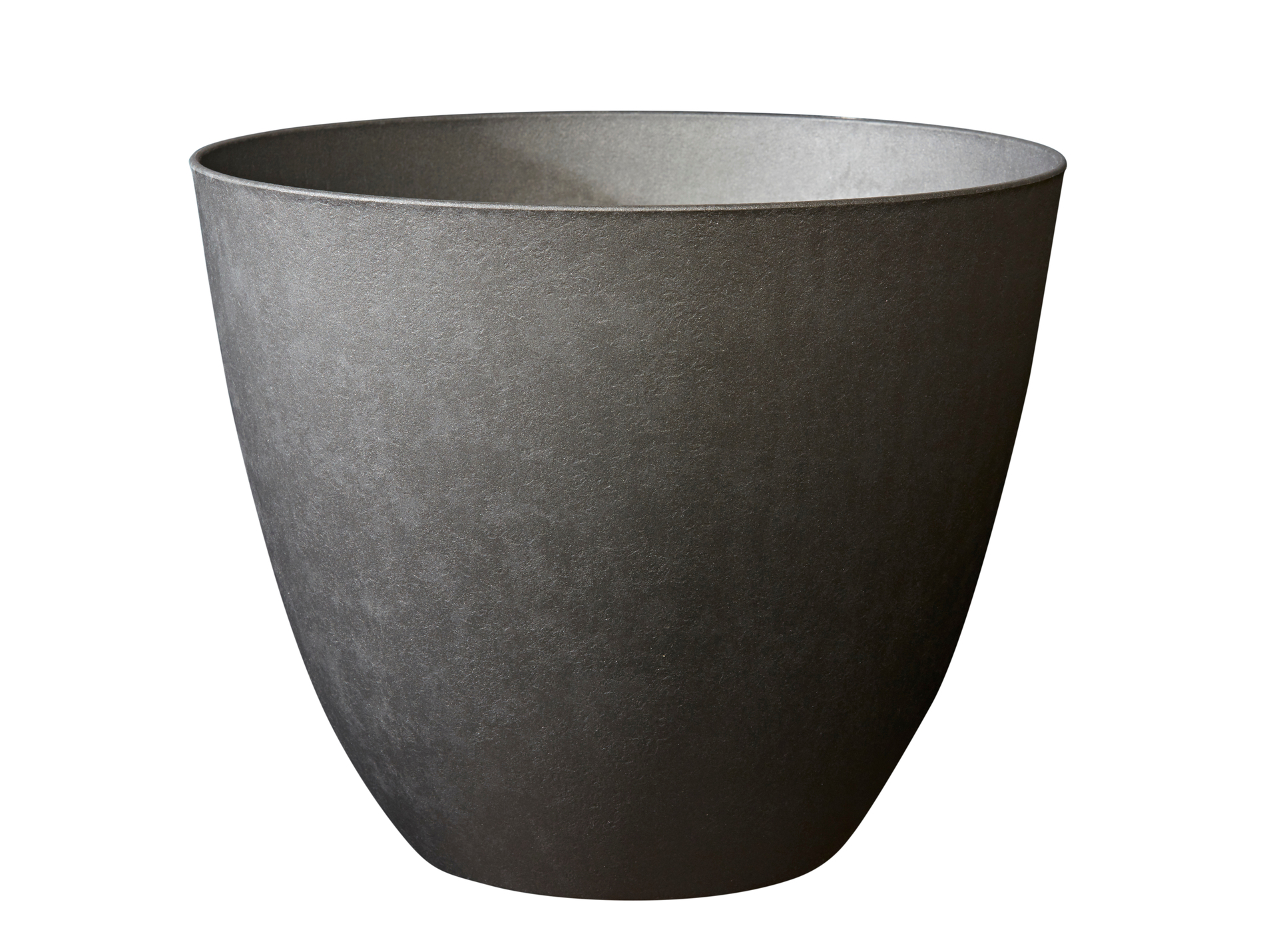 Pot POETIC Element rond anthracite Ø30cm 10l