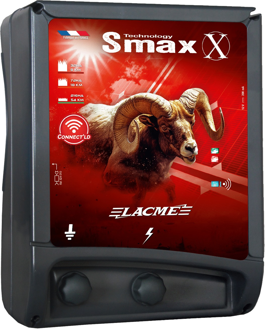Électrificateur LACME Smax X Connect'LD 13200v 10j