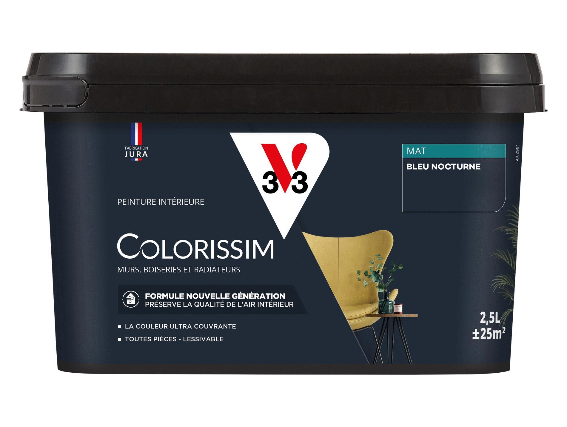 Peinture intérieure V33 murs/bois sable rose mat 75ml
