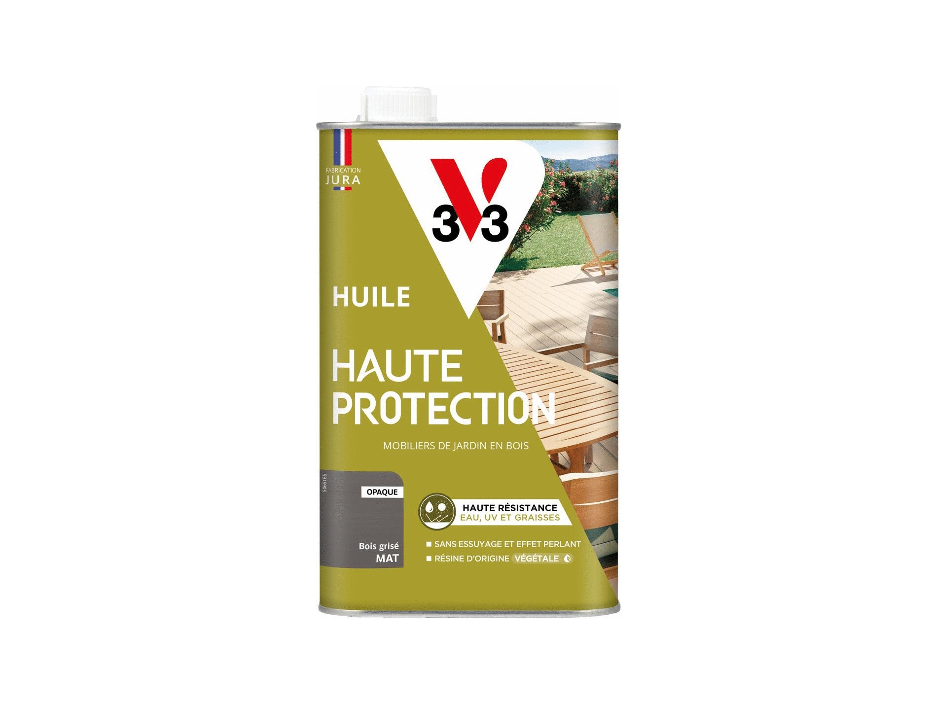 Traitement du bois V33 huile haute protection naturel 1L