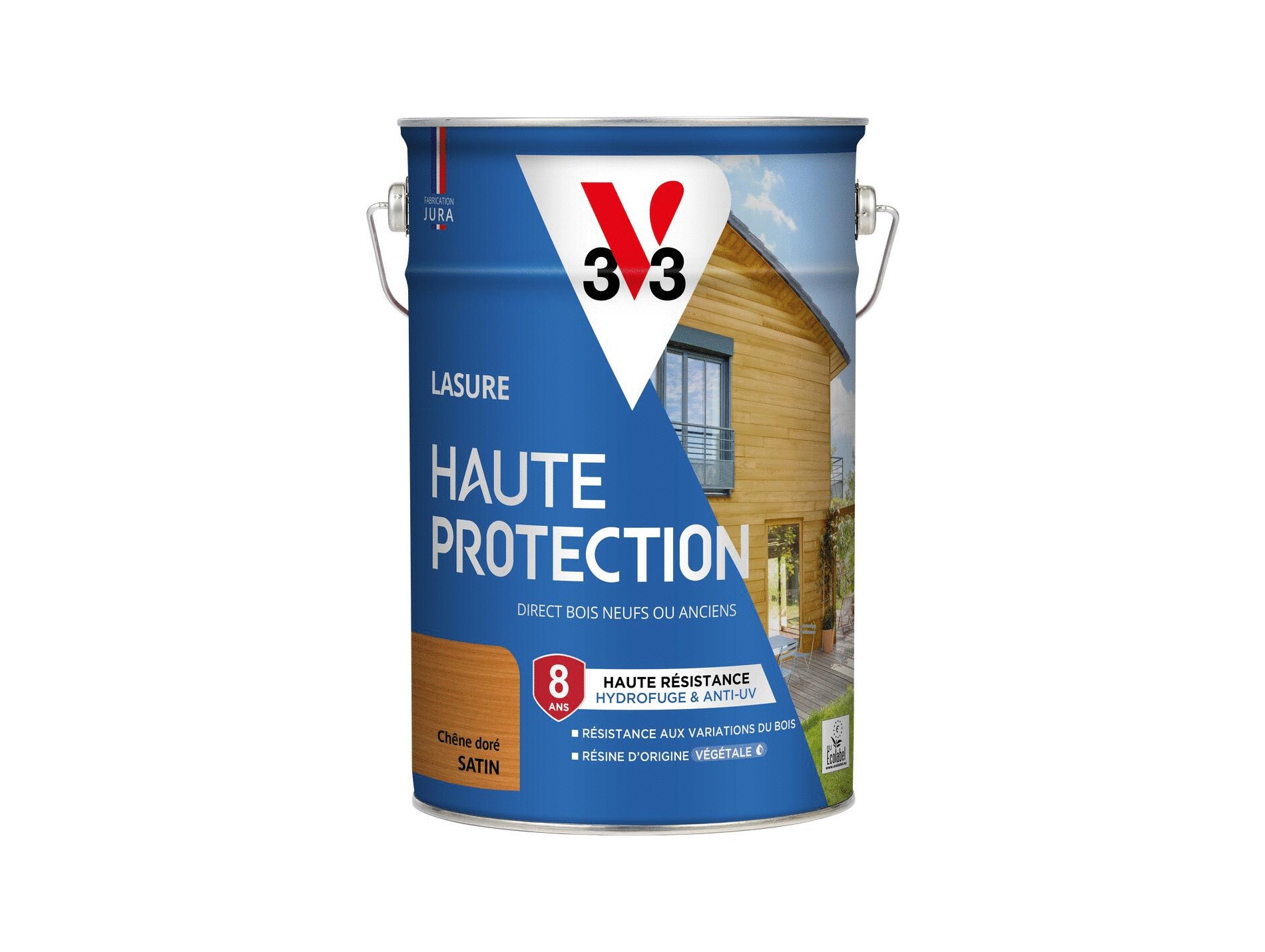 Lasure V33 Haute protection chêne clair 0.75L