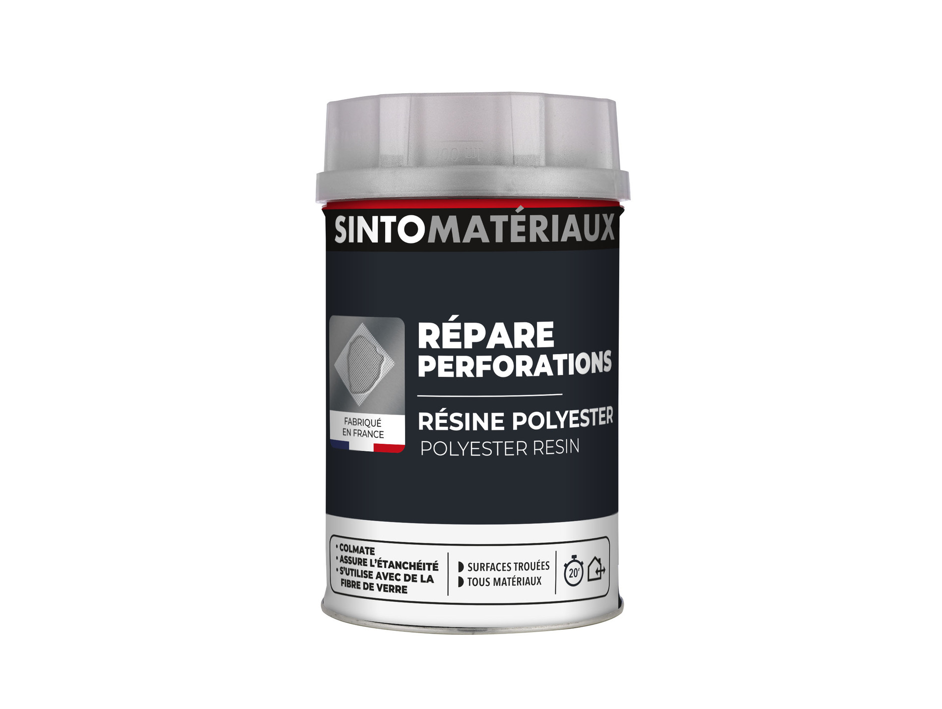 Résine SINTO polyester sans styrène 1L