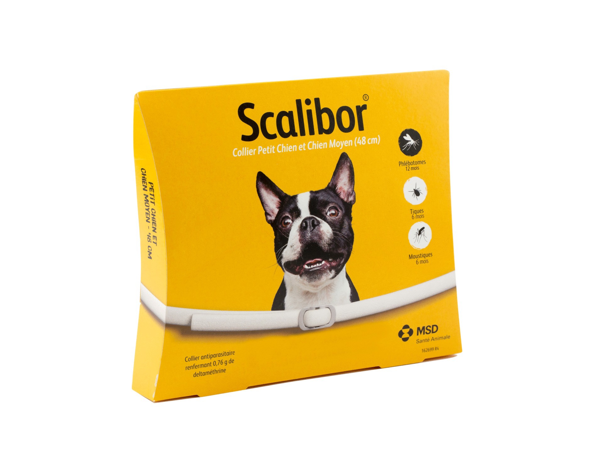 Collier Scalibor antiparasitaire petit chien 48cm
