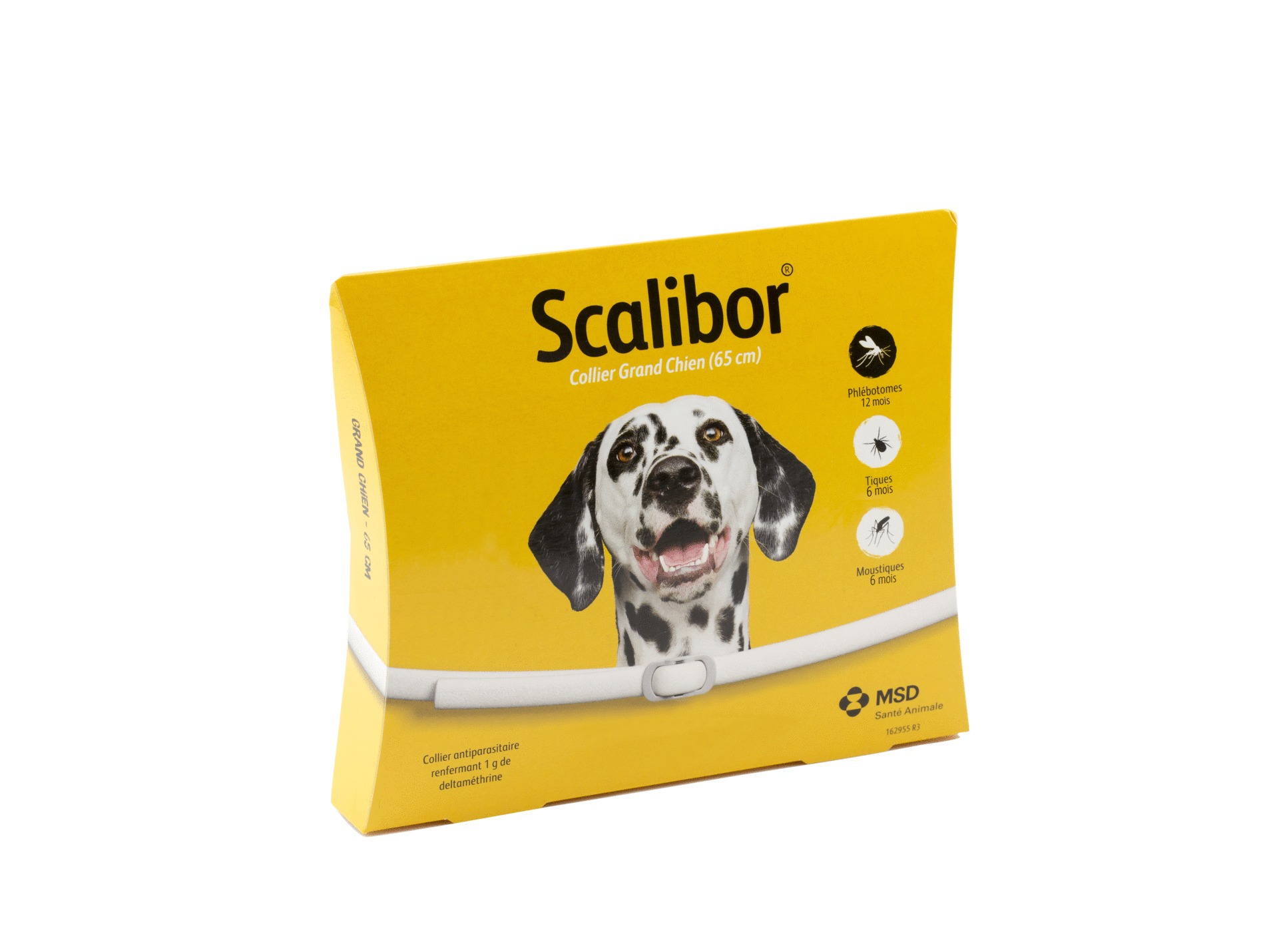 Collier Scalibor antiparasitaire grand chien 48cm