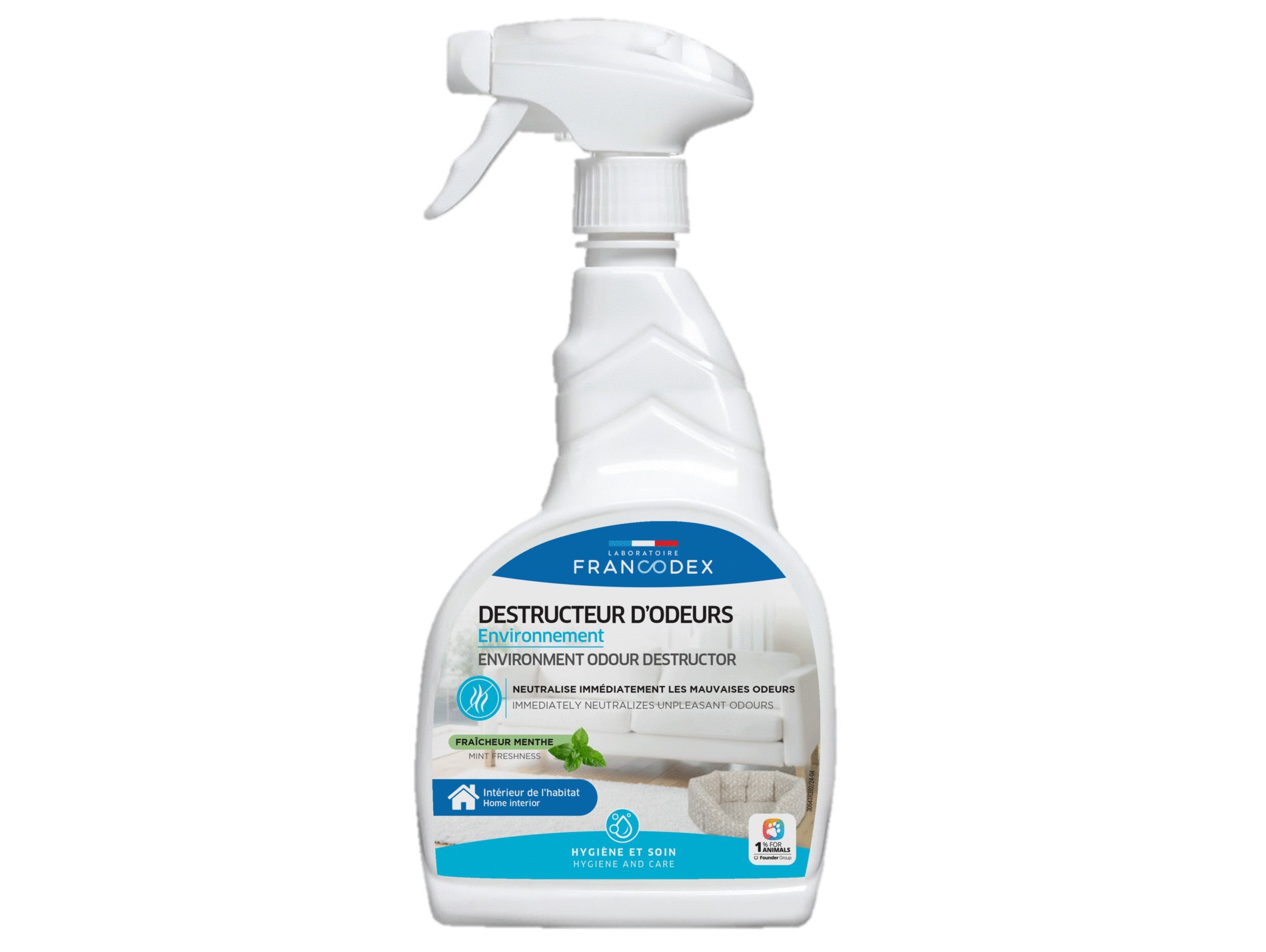 Destructeur d'odeur FRANCODEX chien 750ml