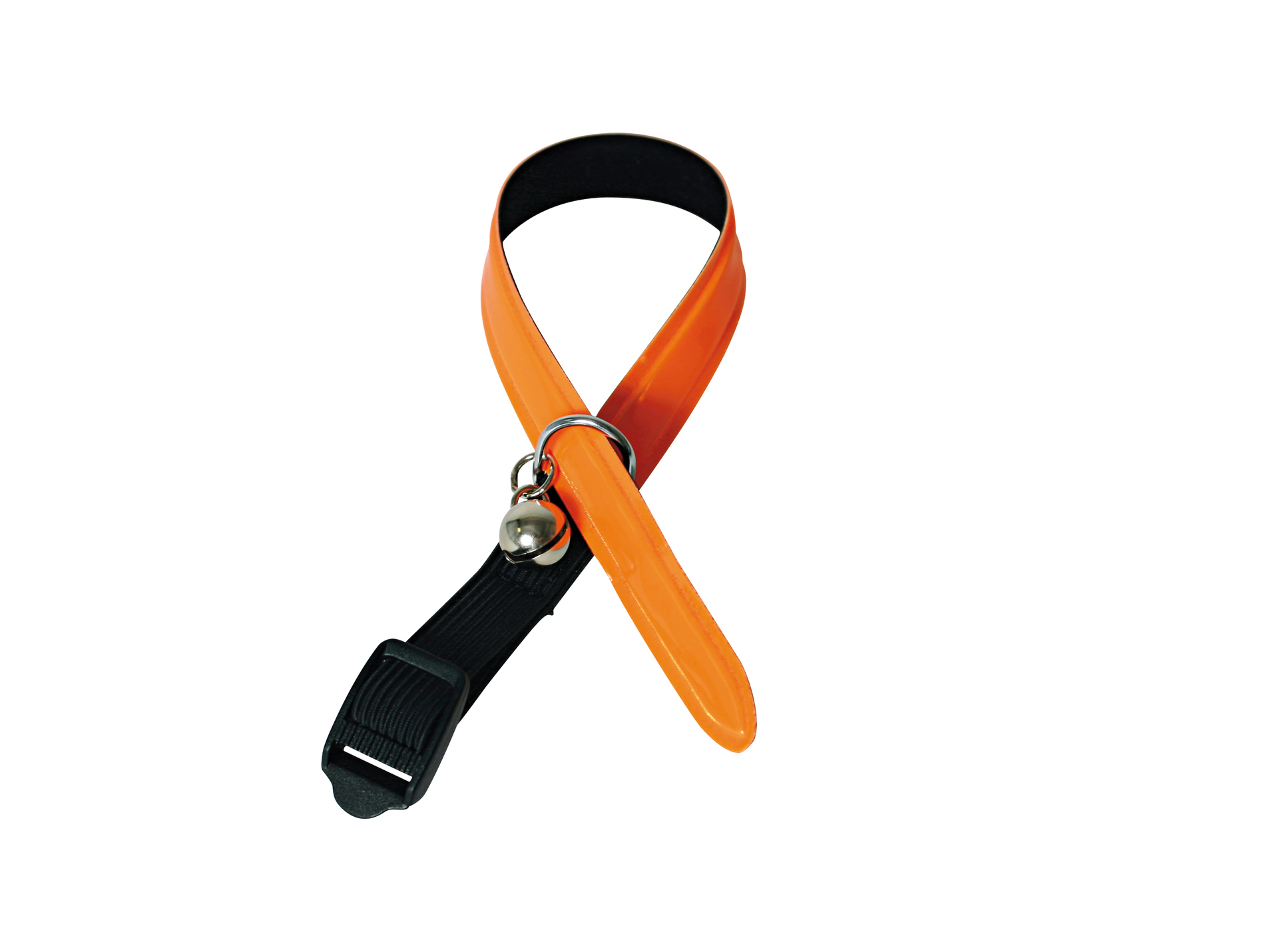 Collier chat MARTIN SELLIER sécurité orange