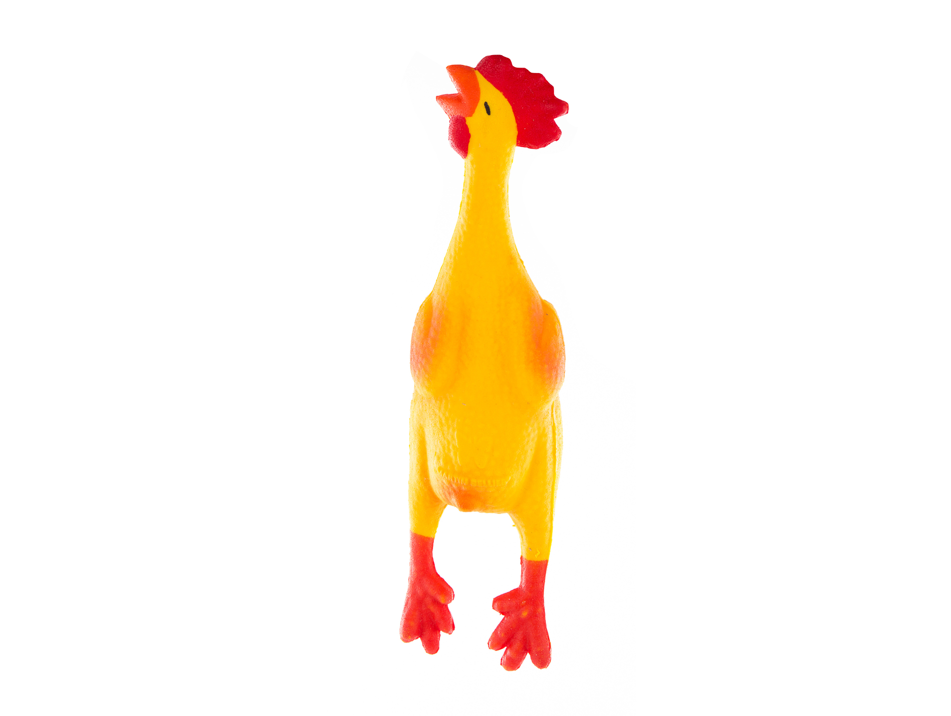 Jouet MARTIN SELLIER poulet latex petit jaune