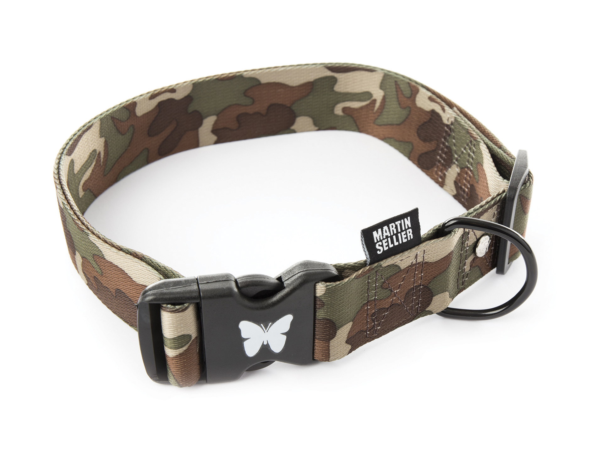 Collier MARTIN SELLIER nylon XL 40-75/90 camouflage