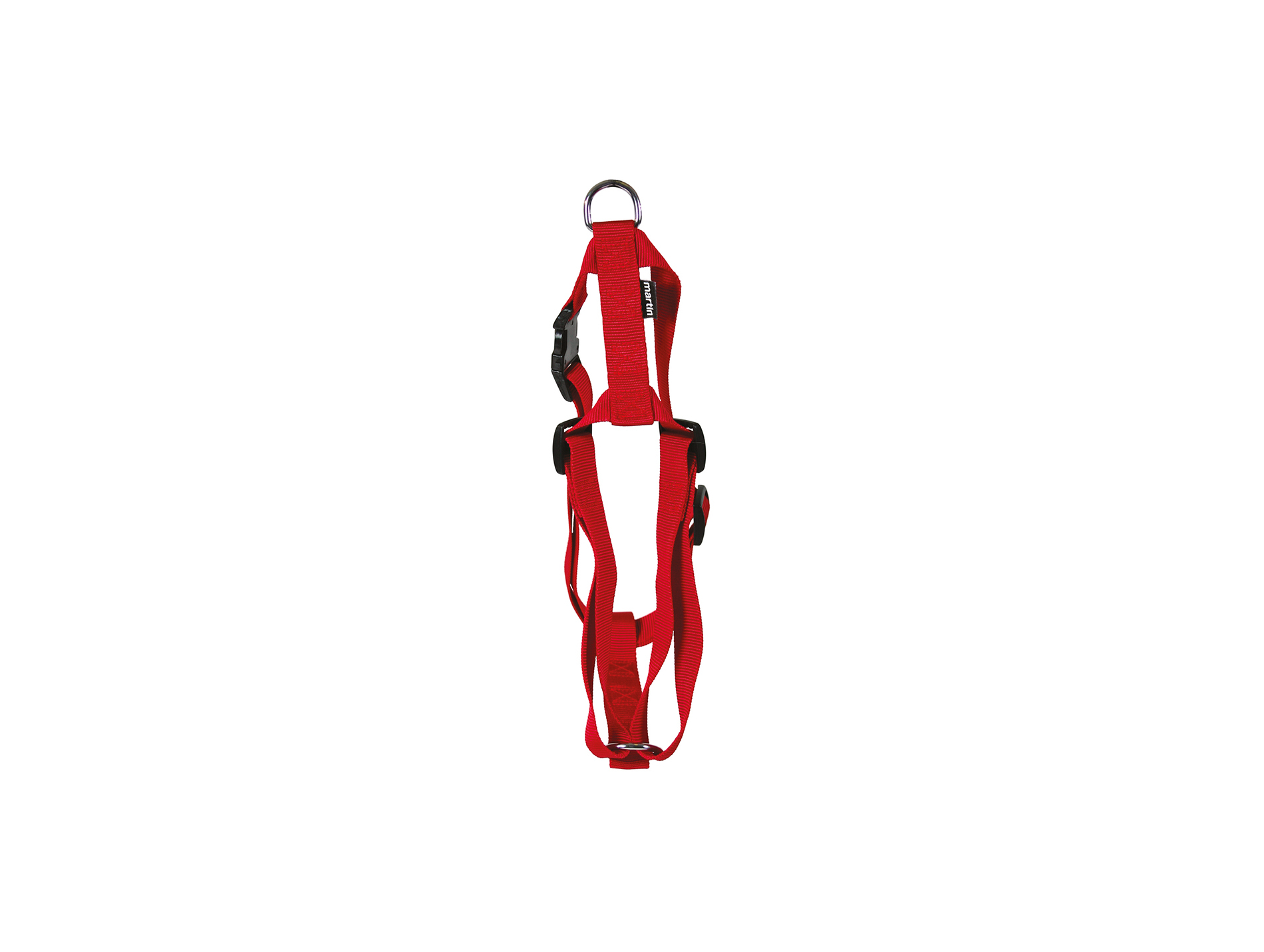 Harnais MARTIN SELLIER nylon L 25-70/90 rouge