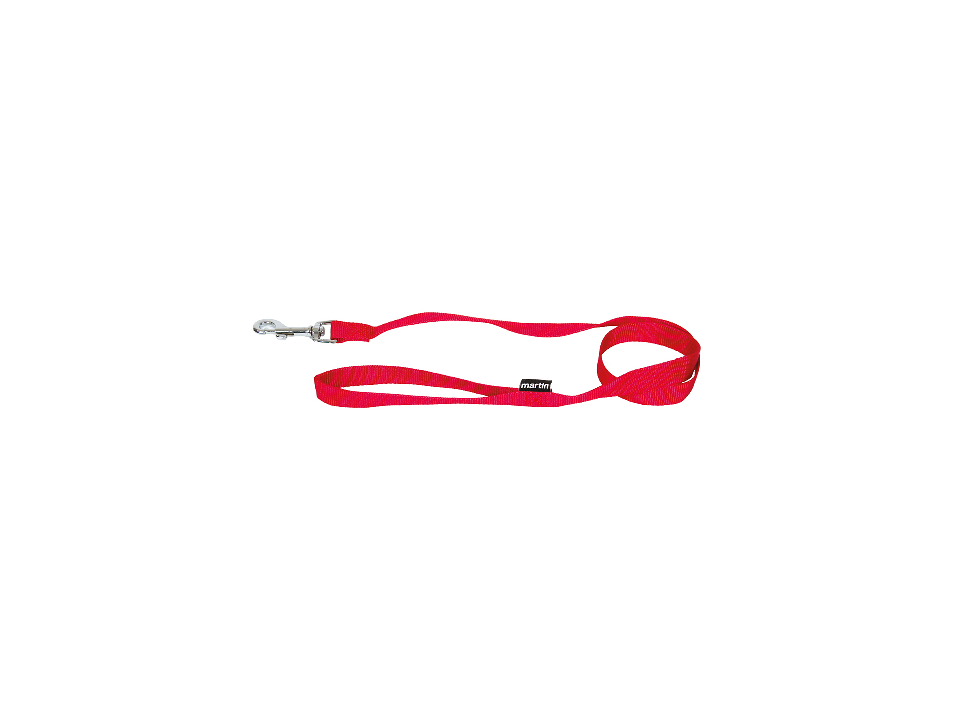 Laisse MARTIN SELLIER nylon S 16-120 rouge