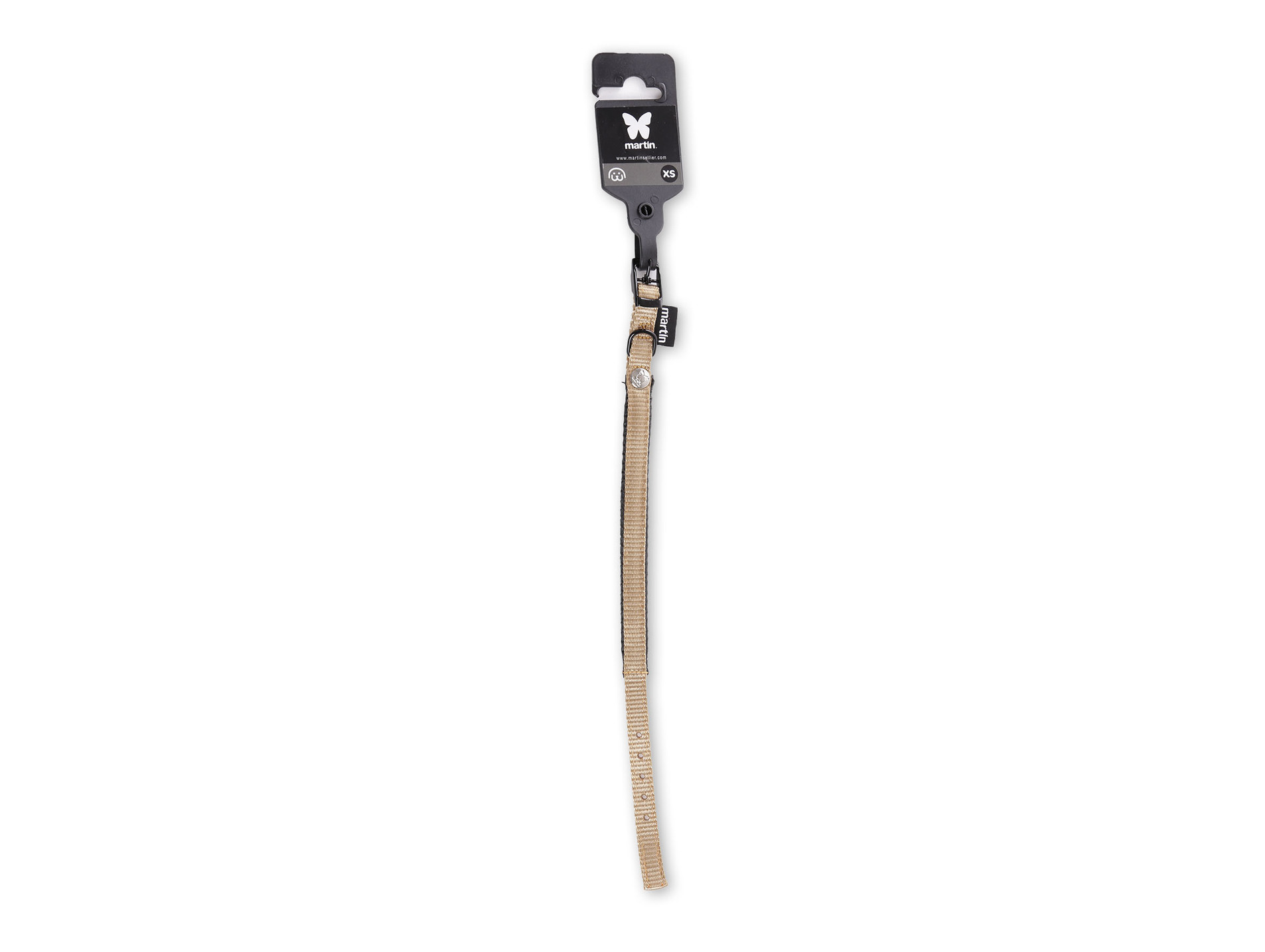 Collier MARTIN SELLIER nylon confort S 16-35 beige