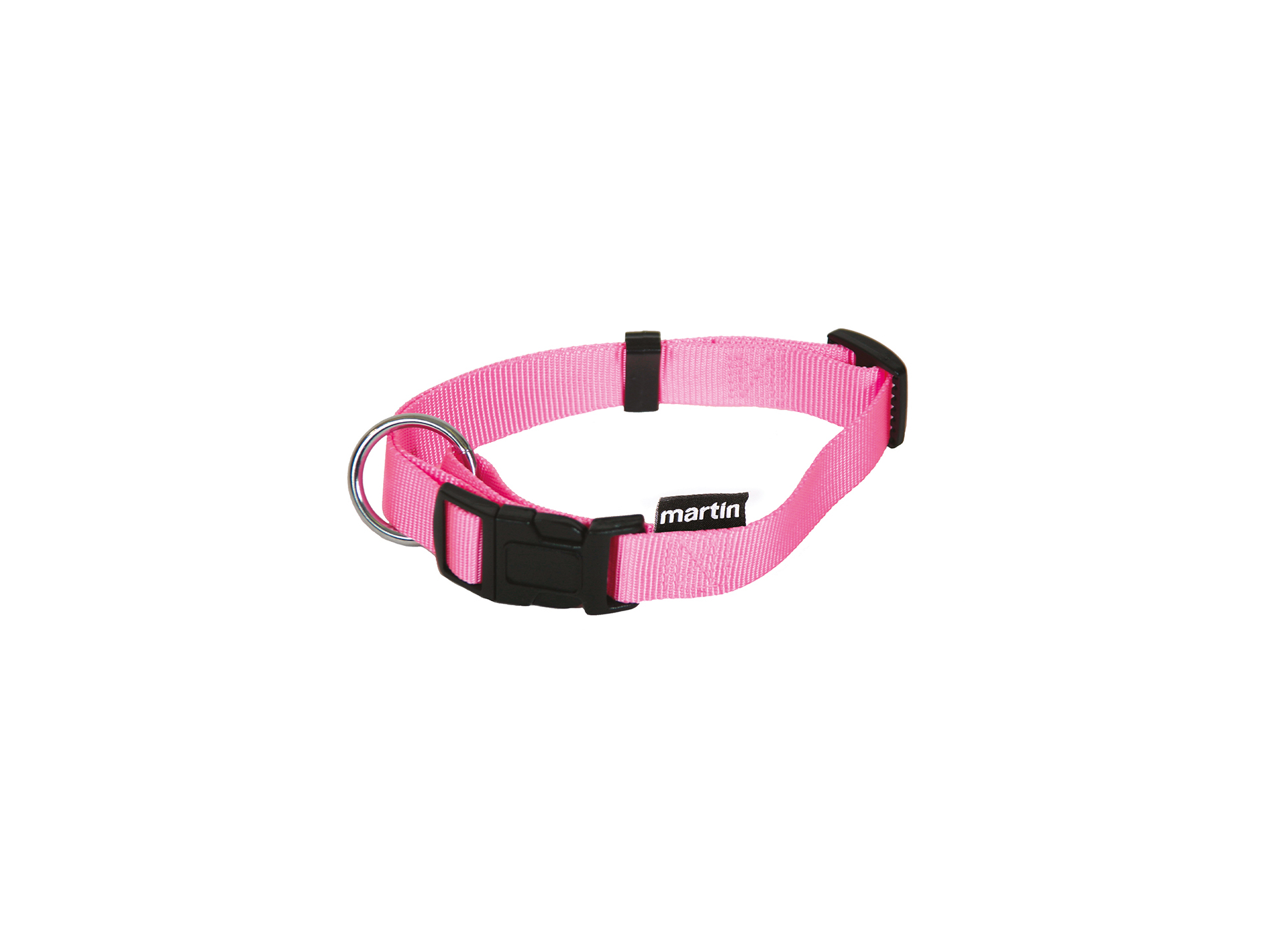 Collier MARTIN SELLIER nylon L 25-45/65 rose pastel