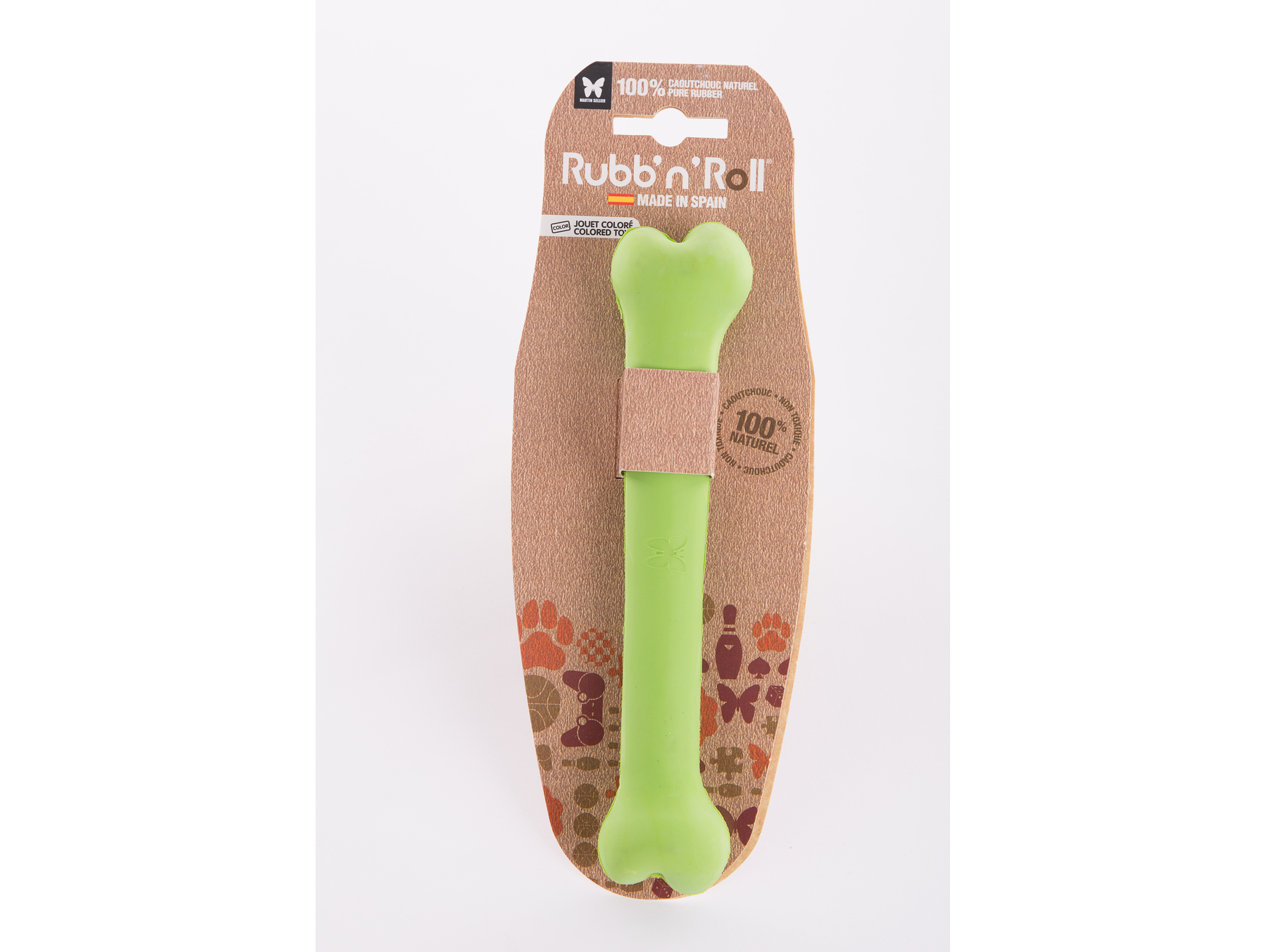 Jouet MARTIN SELLIER Rubb'n'roll os M vert