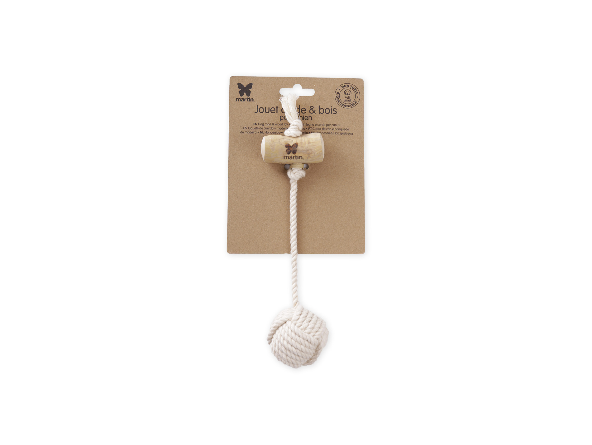Jouet MARTIN SELLIER bois corde Ristretto balle