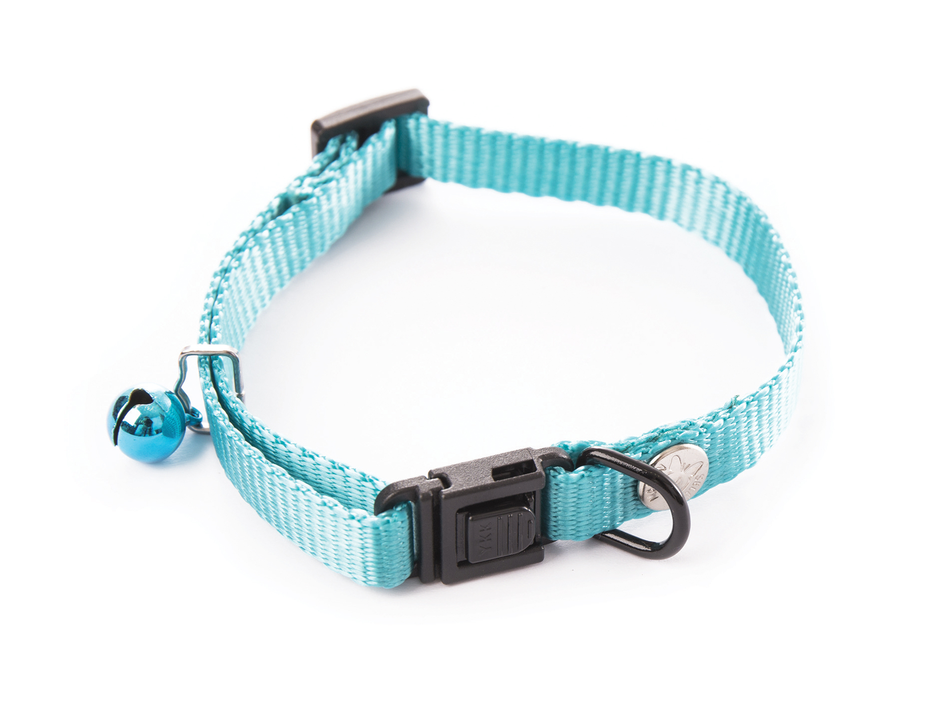 Collier chat MARTIN SELLIER nylon 10-20/30 turquoise