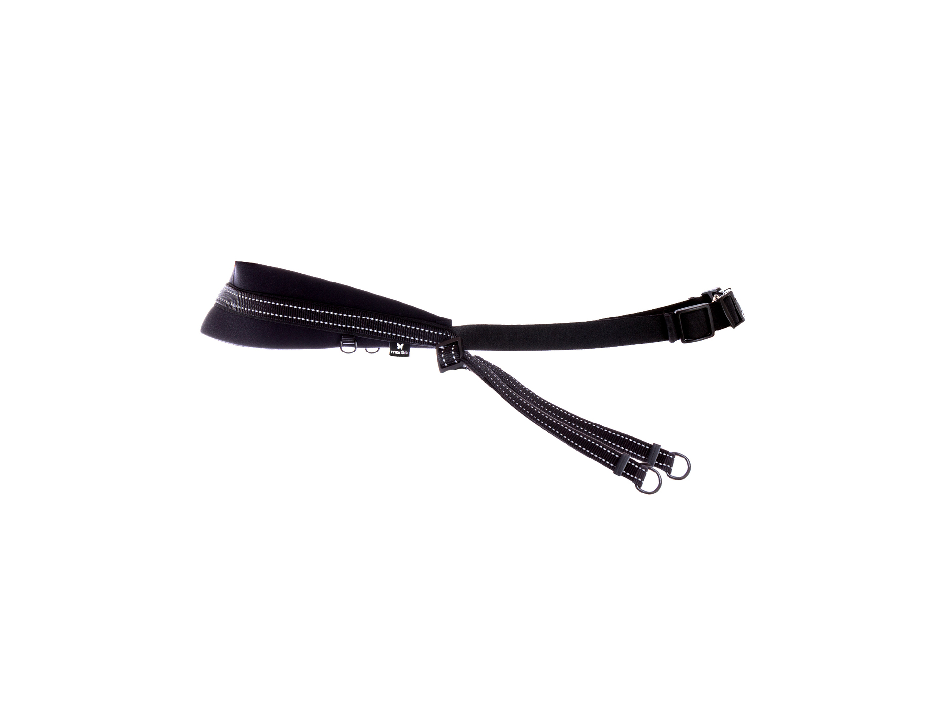 Ceinture running MARTIN SELLIER néoprène noir