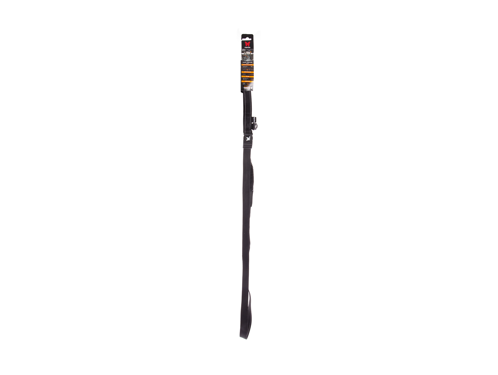 Laisse ceinture MARTIN SELLIER outdoor 2 en 1 noir