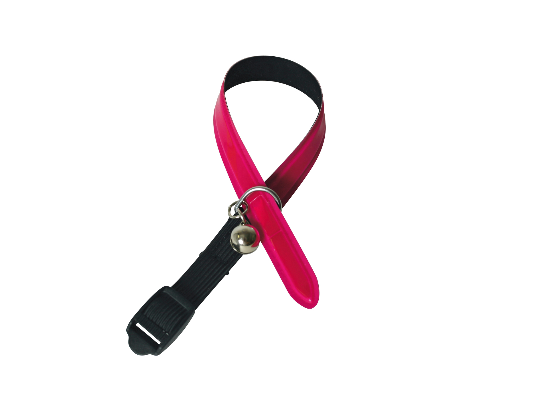 Collier chat MARTIN SELLIER sécurité magenta