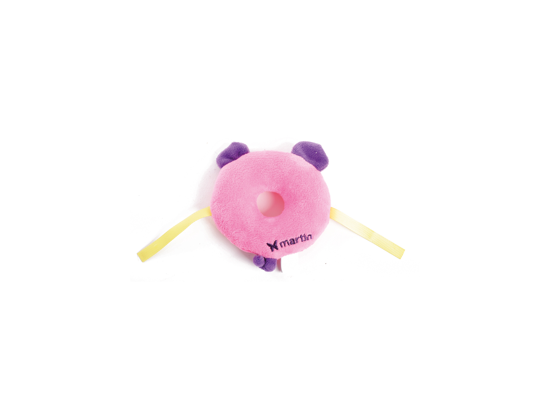 Peluche MARTIN SELLIER cochon donut rose