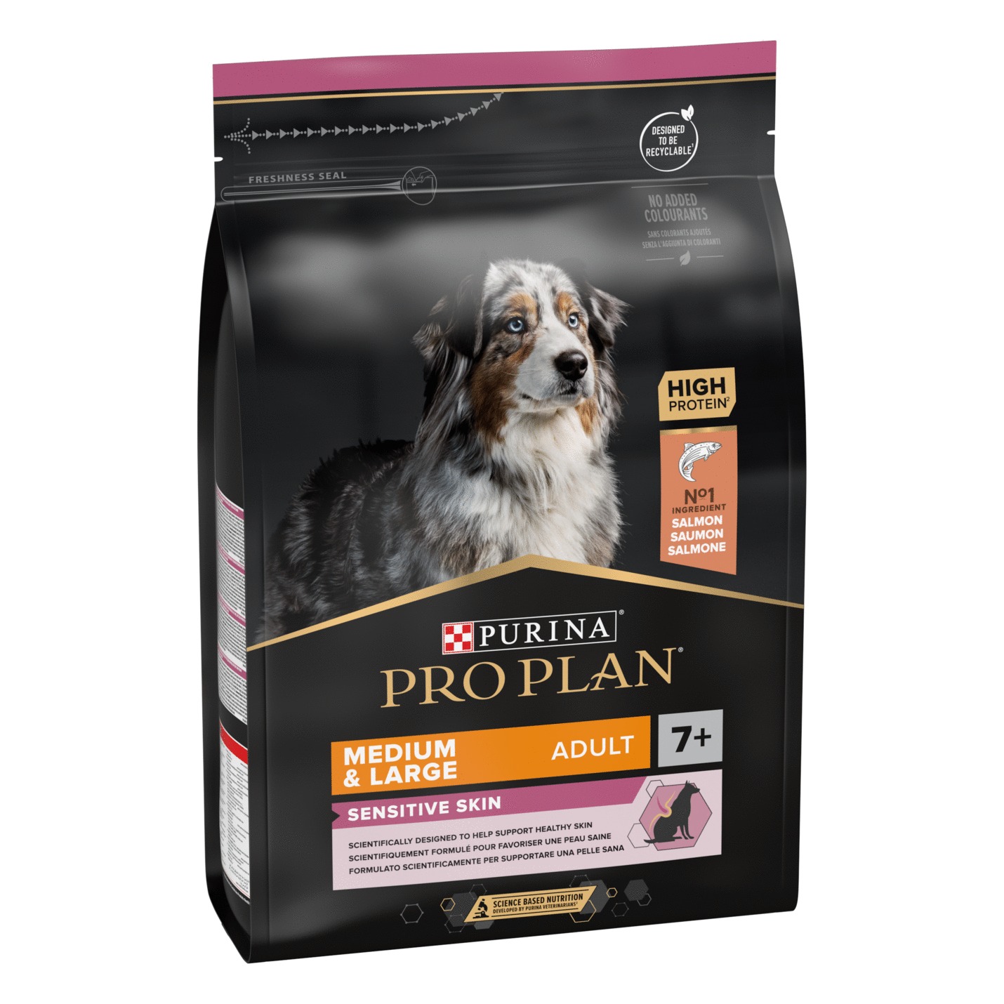 Croquette pour chien PROPLAN Adult 7+ saumon 3kg