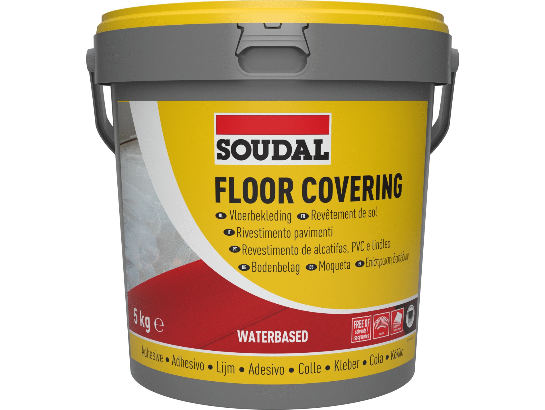 Colle revêtements de sols SOUDAL 26A 5kg