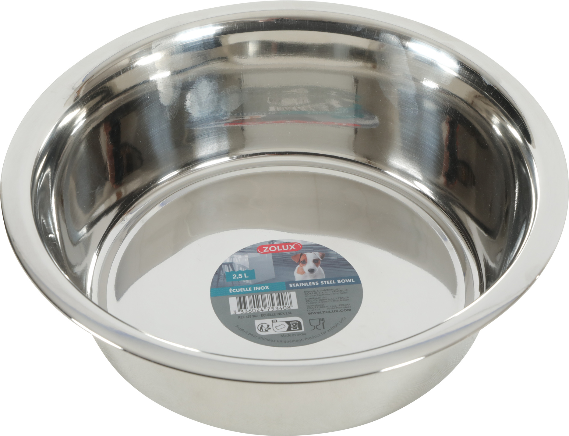 Bol ZOLUX inox 2.8l