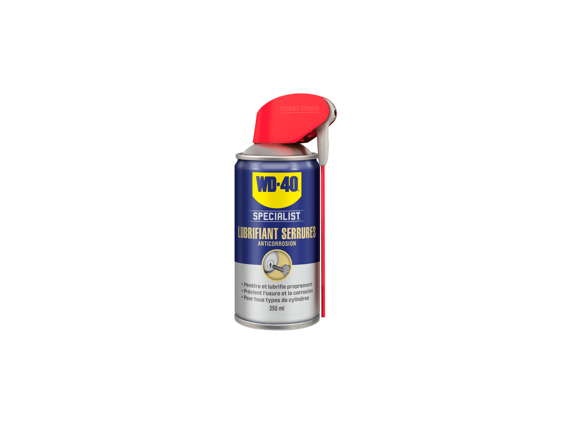 Lubrifiant serrures WD40 aérosol 250ml