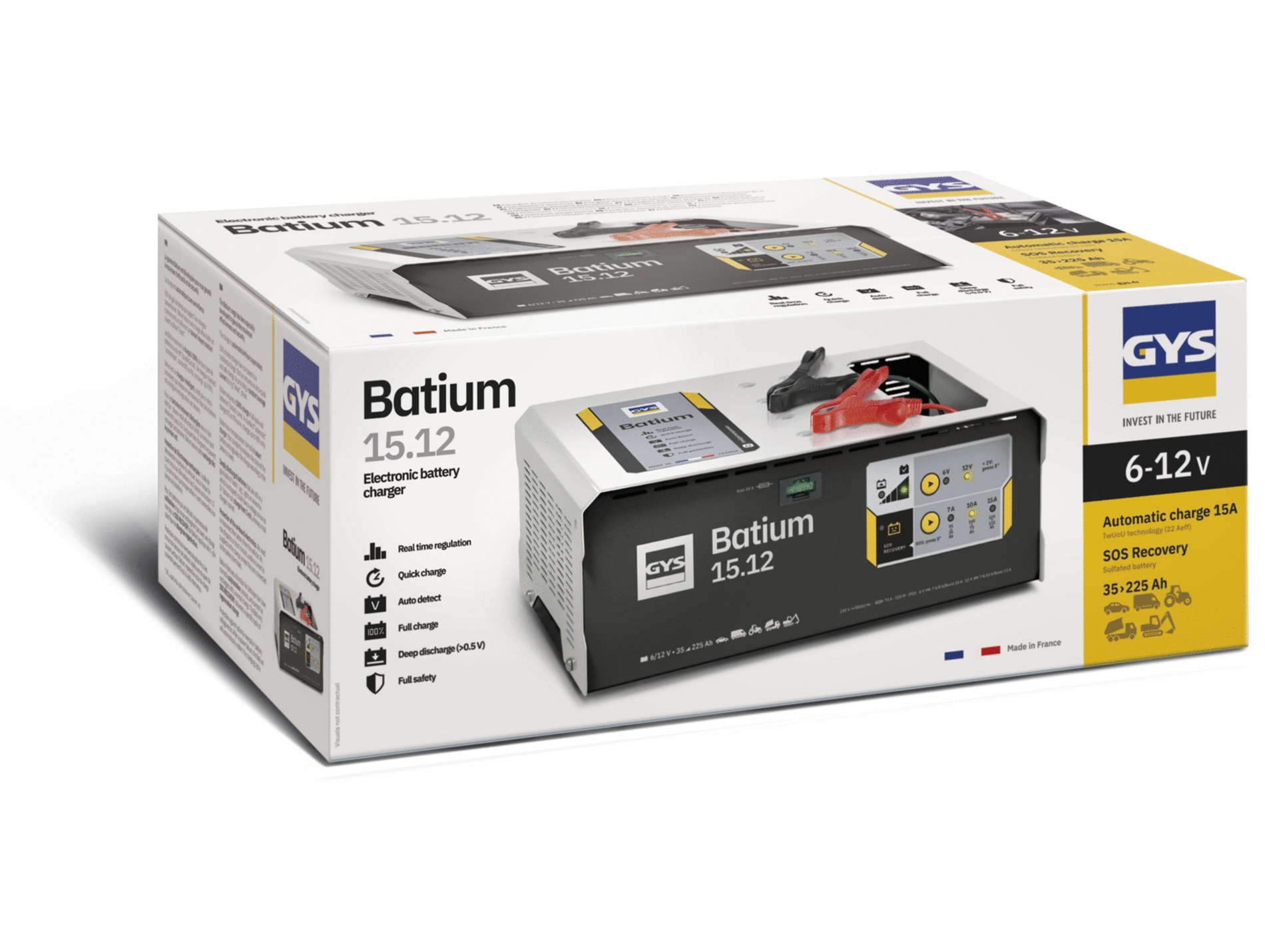 Chargeur de batterie GYS Batium 15.12