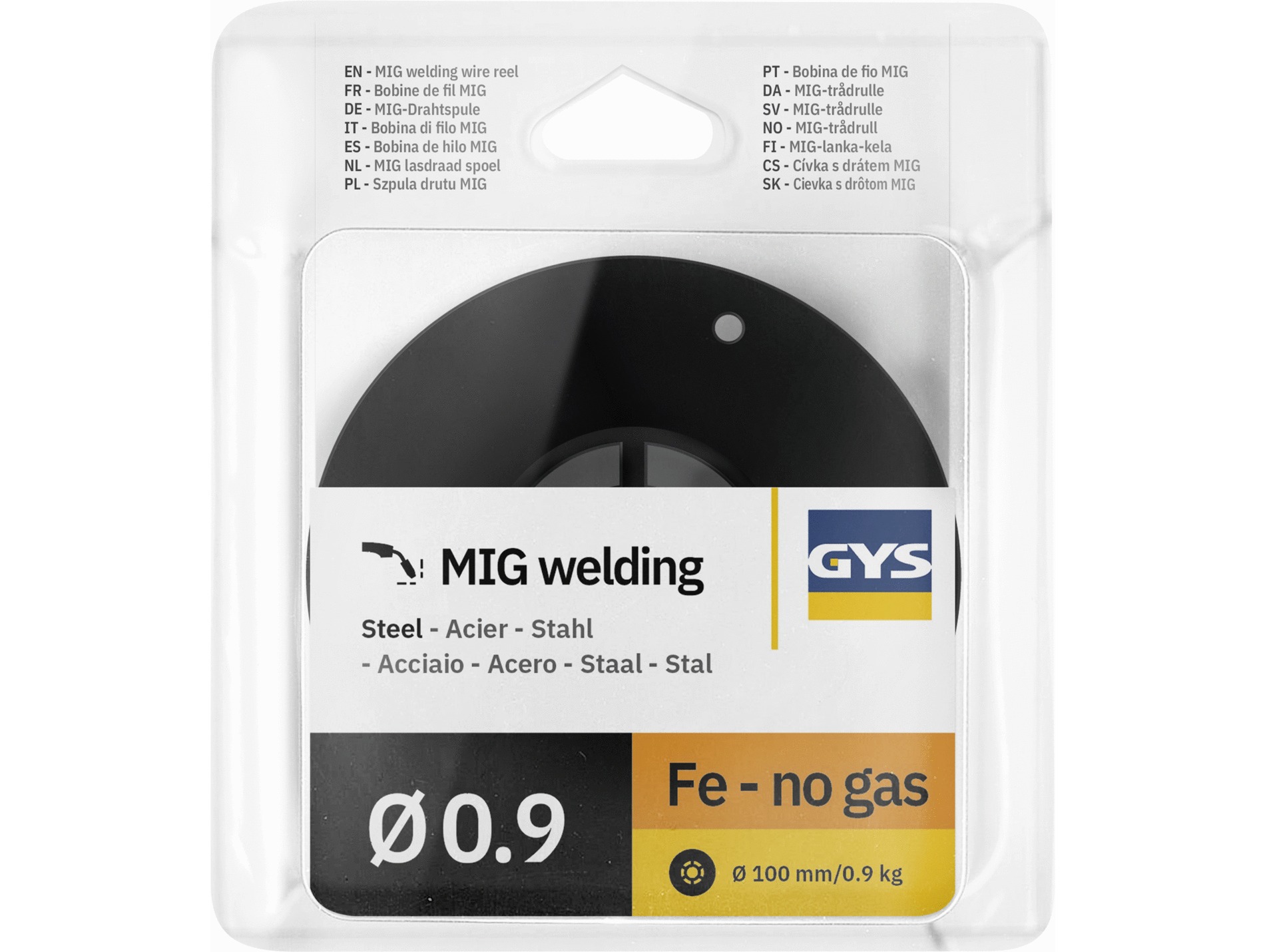 Fil Mig fourré sans gaz Ø0,9 - 900g