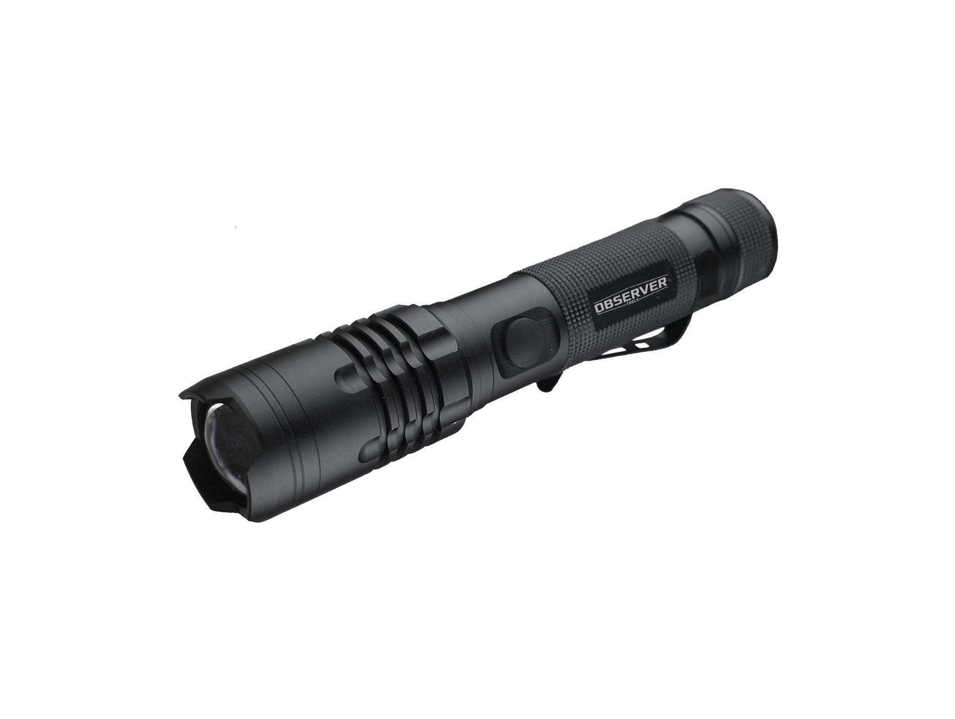 Lampe torche OBSERVER rechargeable led noire