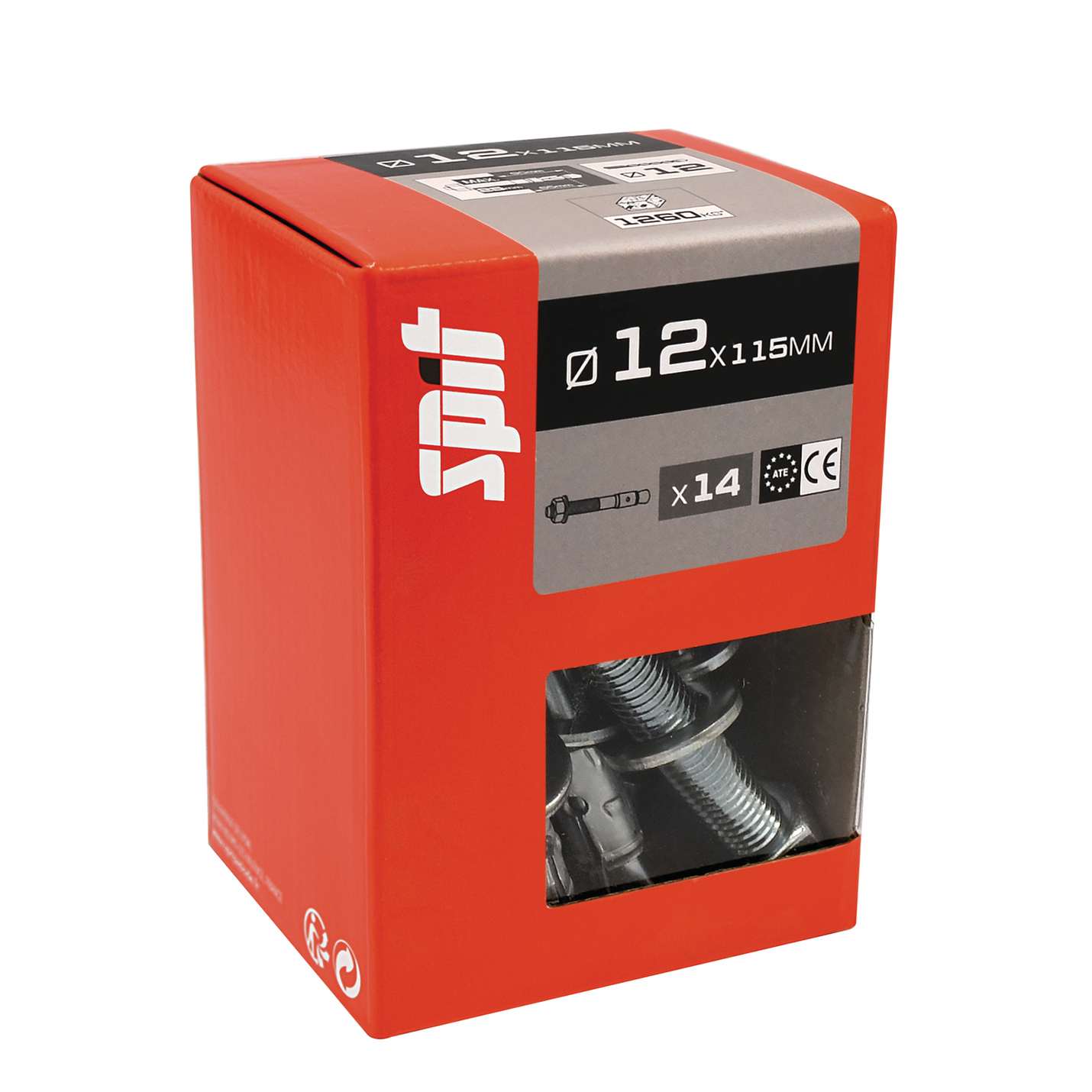 Goujon d'ancrage SPIT Fix3 12x115mm x14
