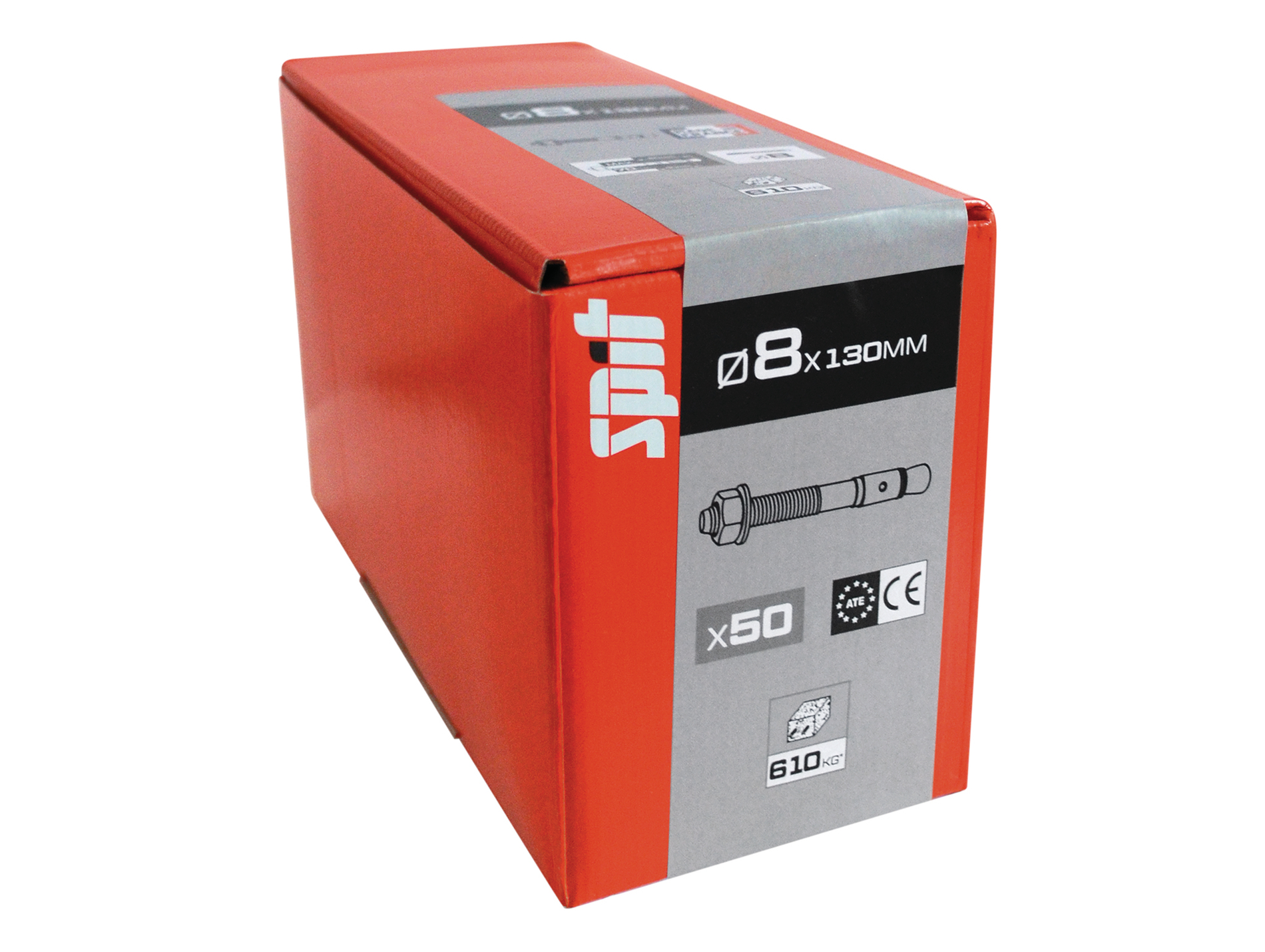 Goujon d?ancrage SPIT FIX3 8x130mm x50