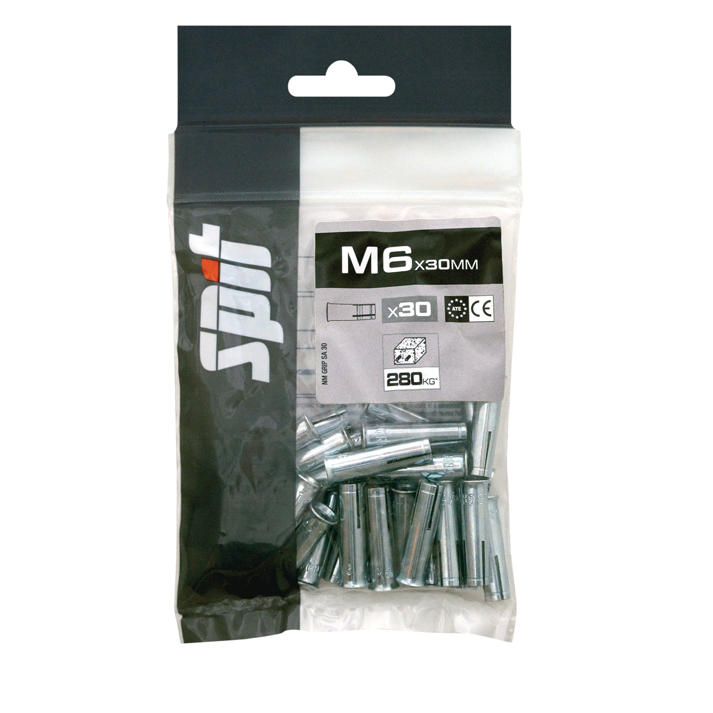 Cheville SPIT Grip M6x23mm x30