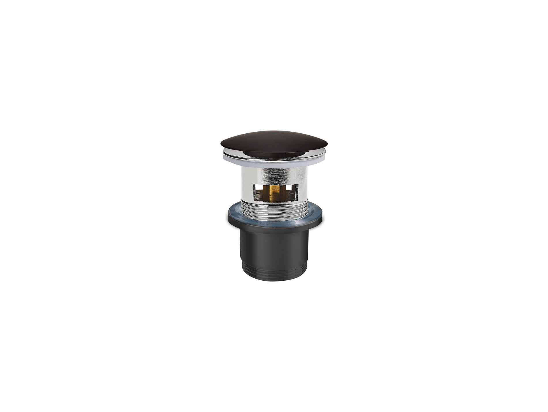 Bonde de lavabo WIRQUIN Quick-Clac Black Touch